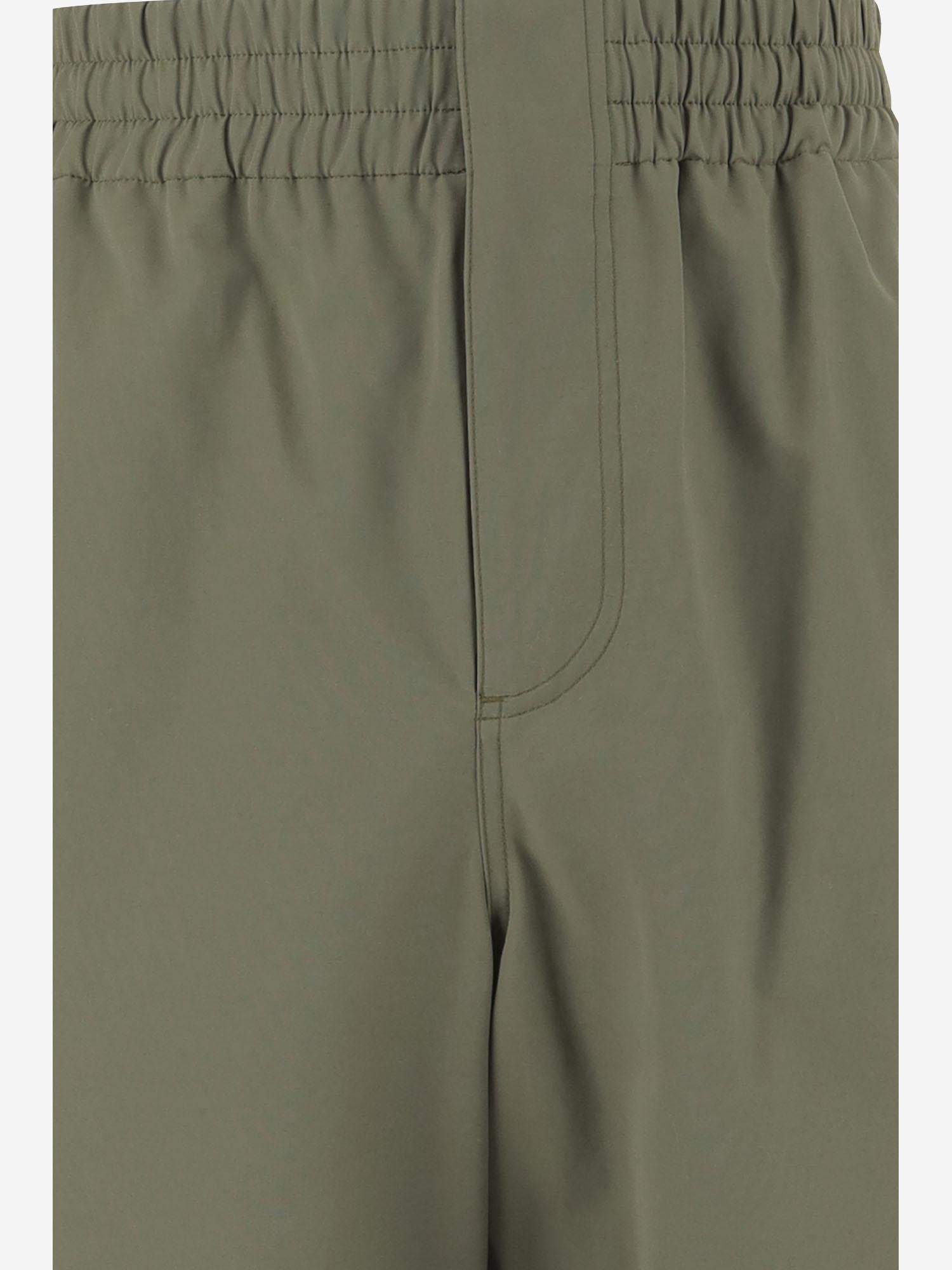 PANTALONI IN COTONE TECNICO 815581 V4Y503293 BOTTEGA VENETA