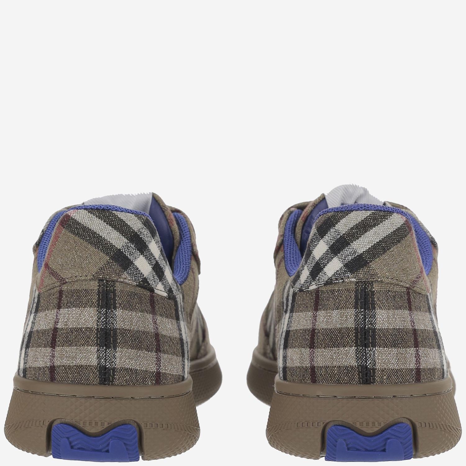 SNEAKERS TERRACE CON MOTIVO CHECK 8105189 BRUSHIPCHECK BURBERRY