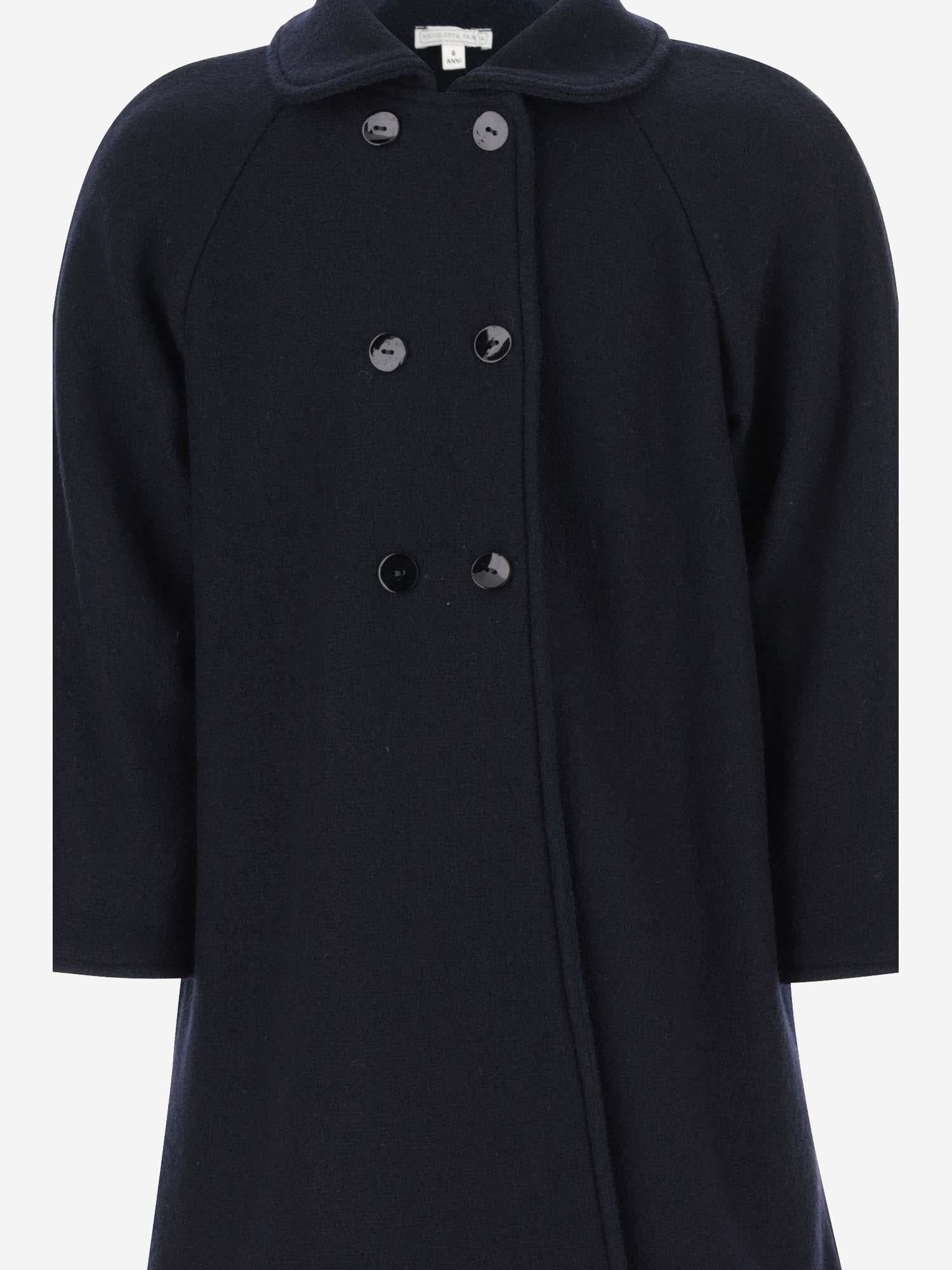 CAPPOTTO DOPPIOPETTO IN LANA DAVOS 107 NICOLETTA FANNA KIDS
