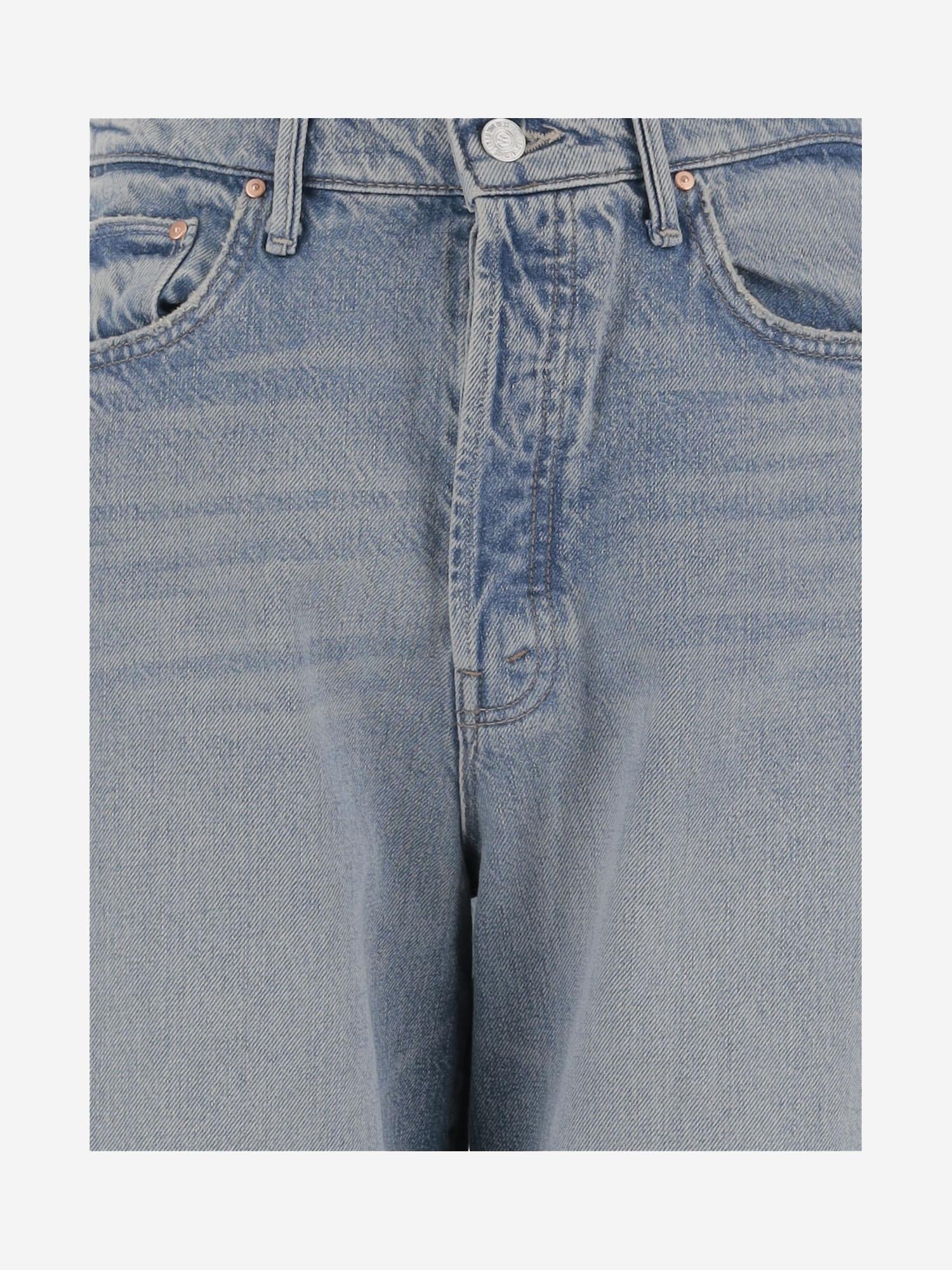 JEANS PATCHWORK IN DENIM DI COTONE 11316 1085BDK MOTHER