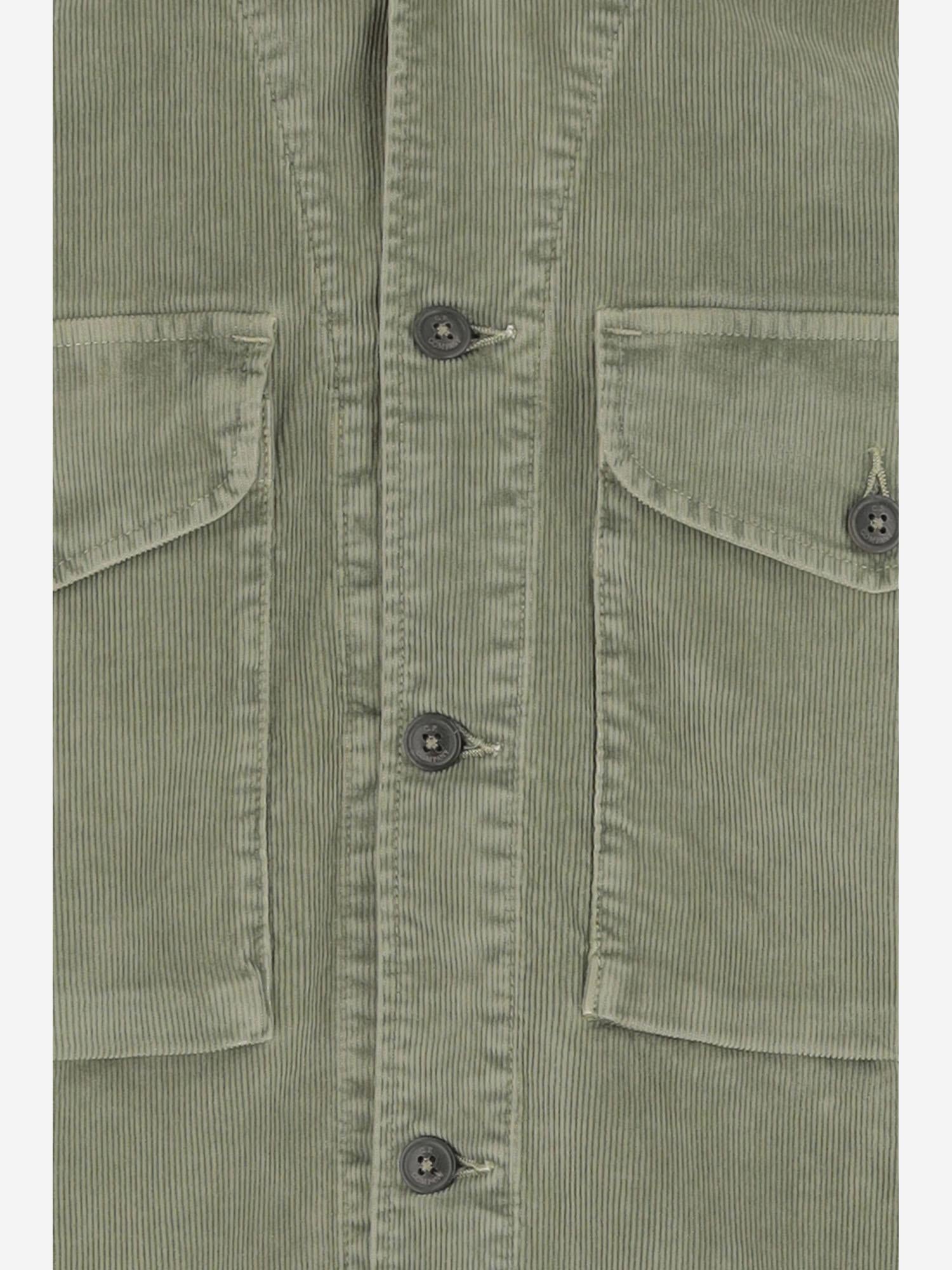 CAMICIA IN COTONE STRETCH 19CMOS072A 006410O612 CP COMPANY