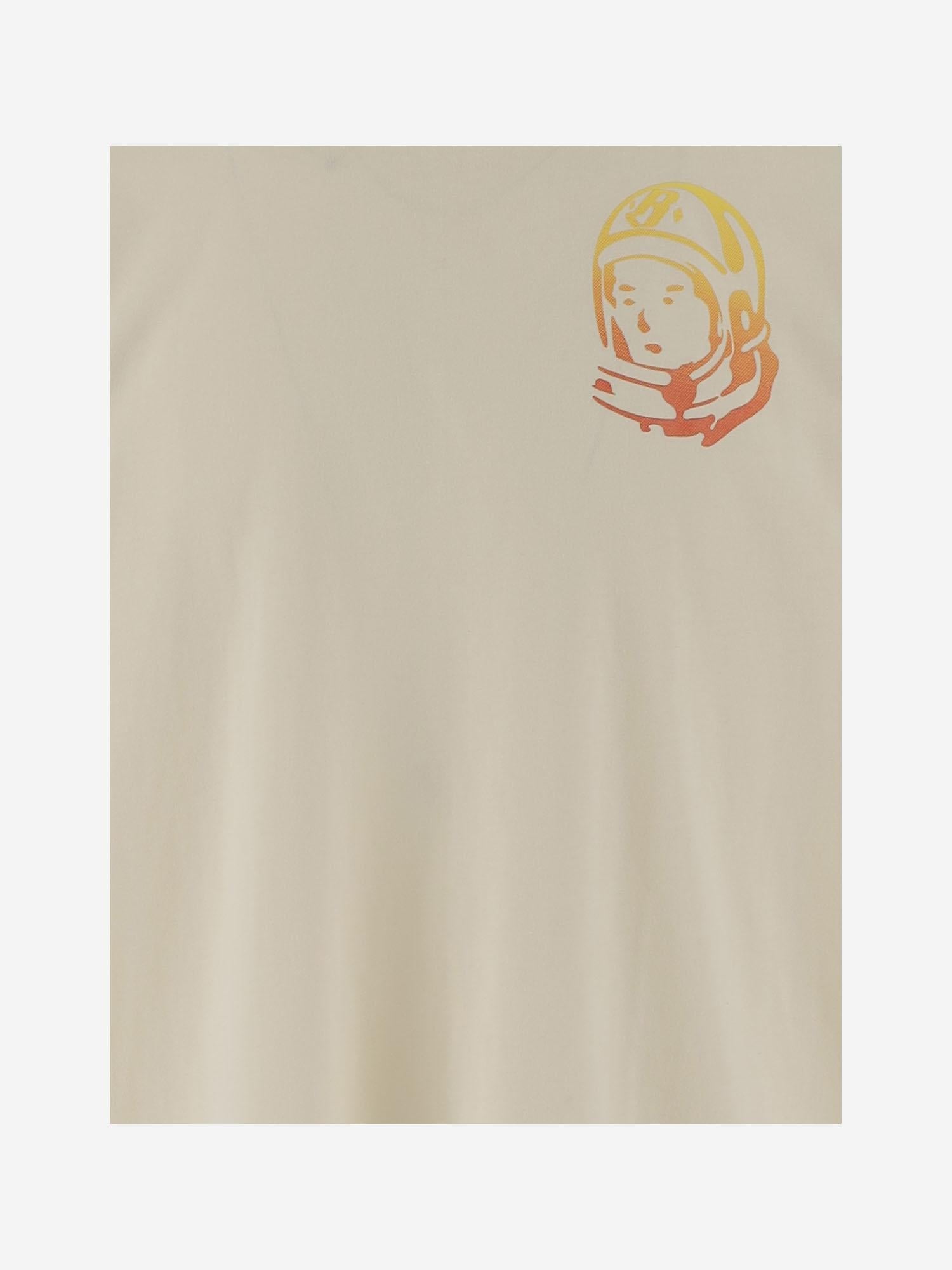 T-SHIRT IN COTONE CON LOGO B25366 ECRU BILLIONAIRE BOYS CLUB