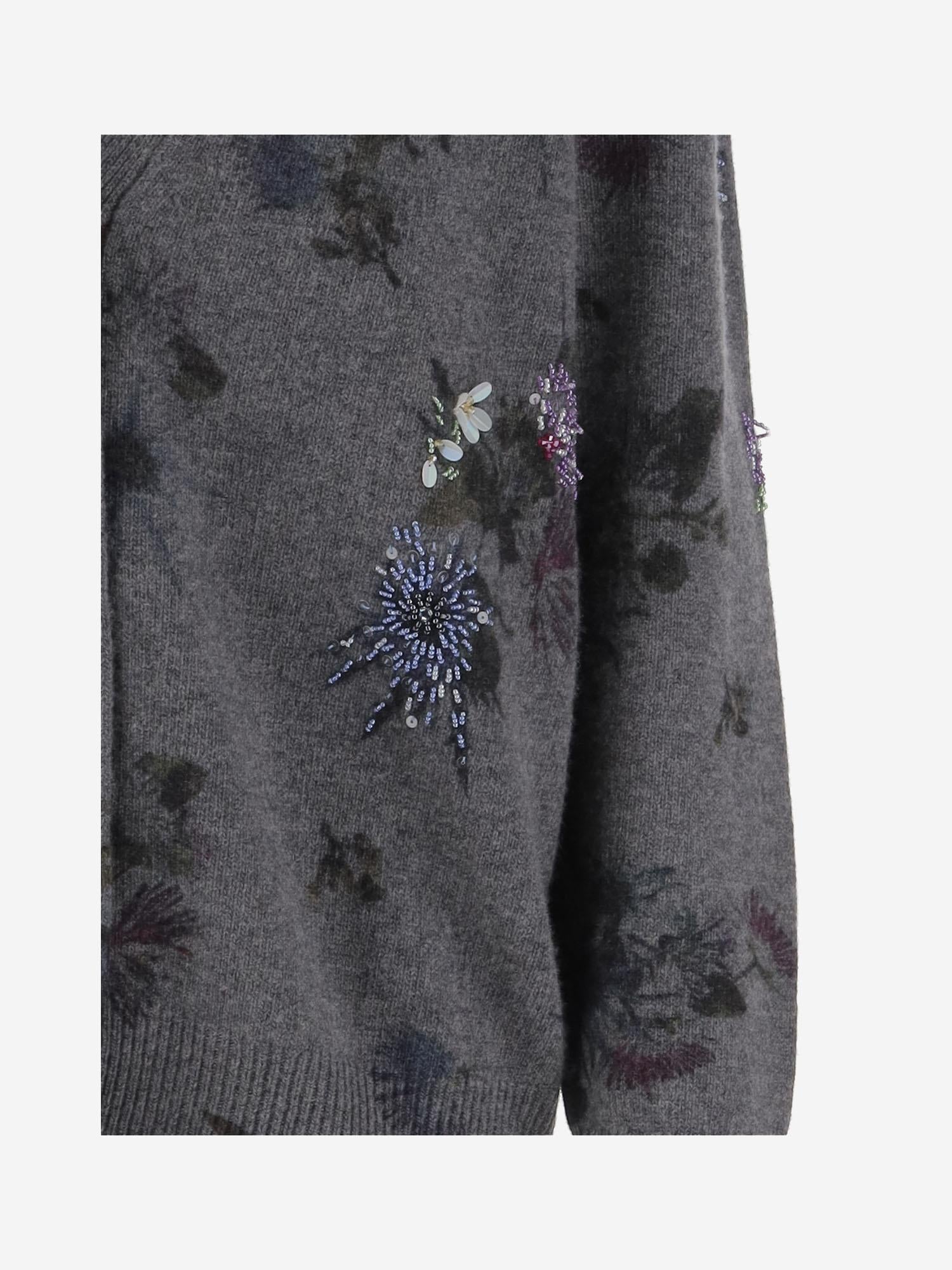 Maglia IN COTONE CON strass A544M178A F9866 BLUMARINE