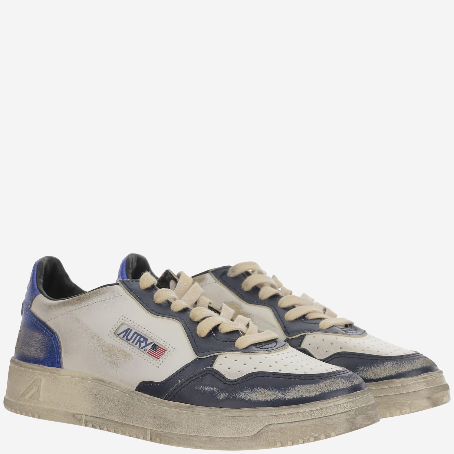 SNEAKERS LOW super vintage AVLMSV55 WHTBLSPBLUE AUTRY