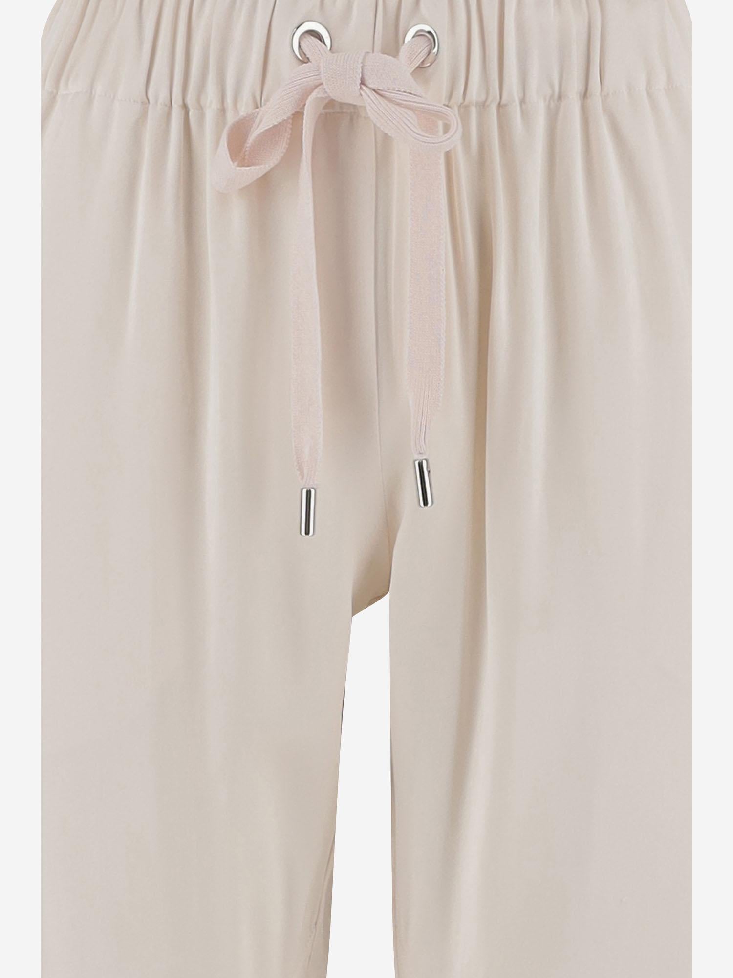 PANTALONI VALENTINA JOGGERS IN SETA E VISCOSA S25302 0102 SASUPHI