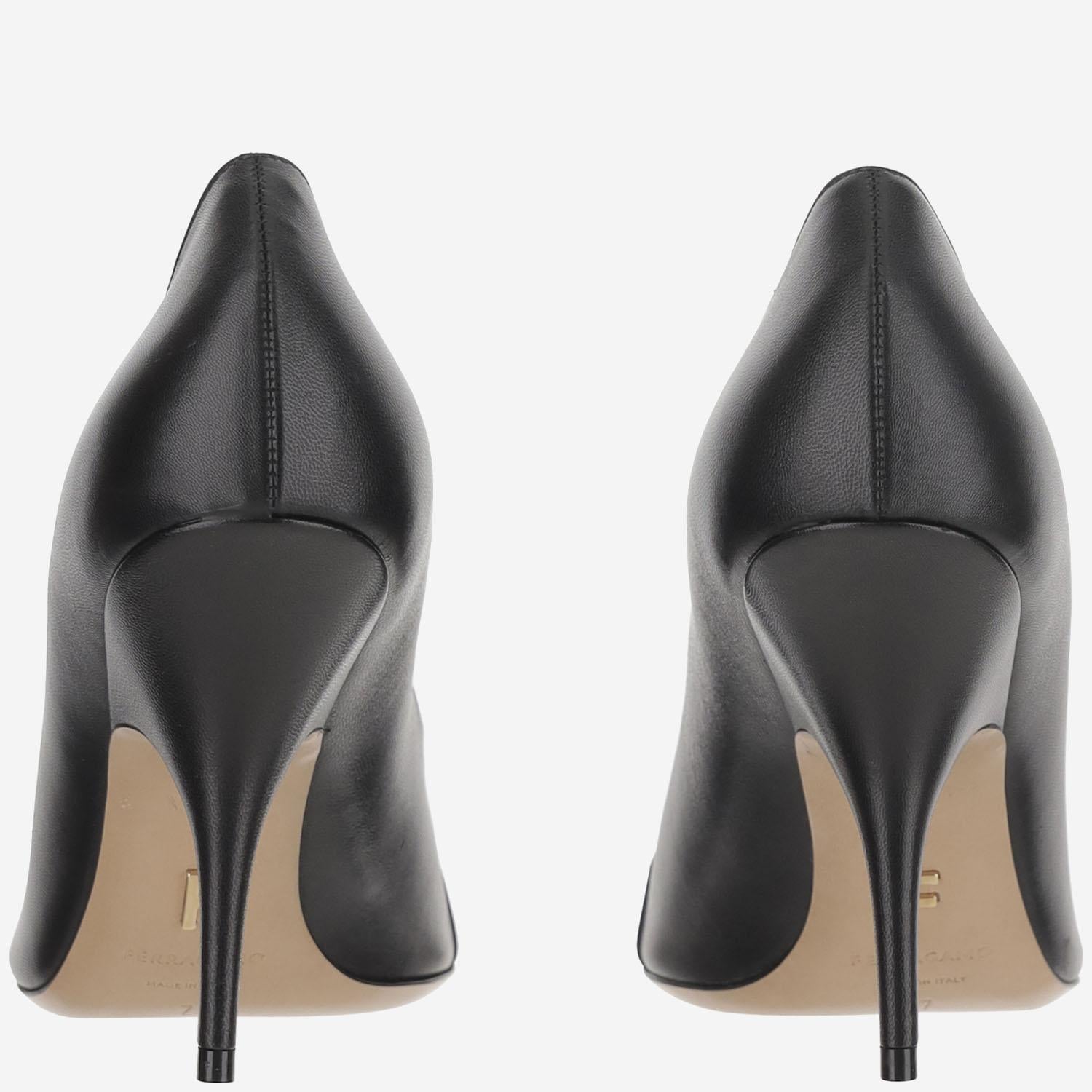 SALVATORE FERRAGAMO GOYA95NEROBISCOTTONERO