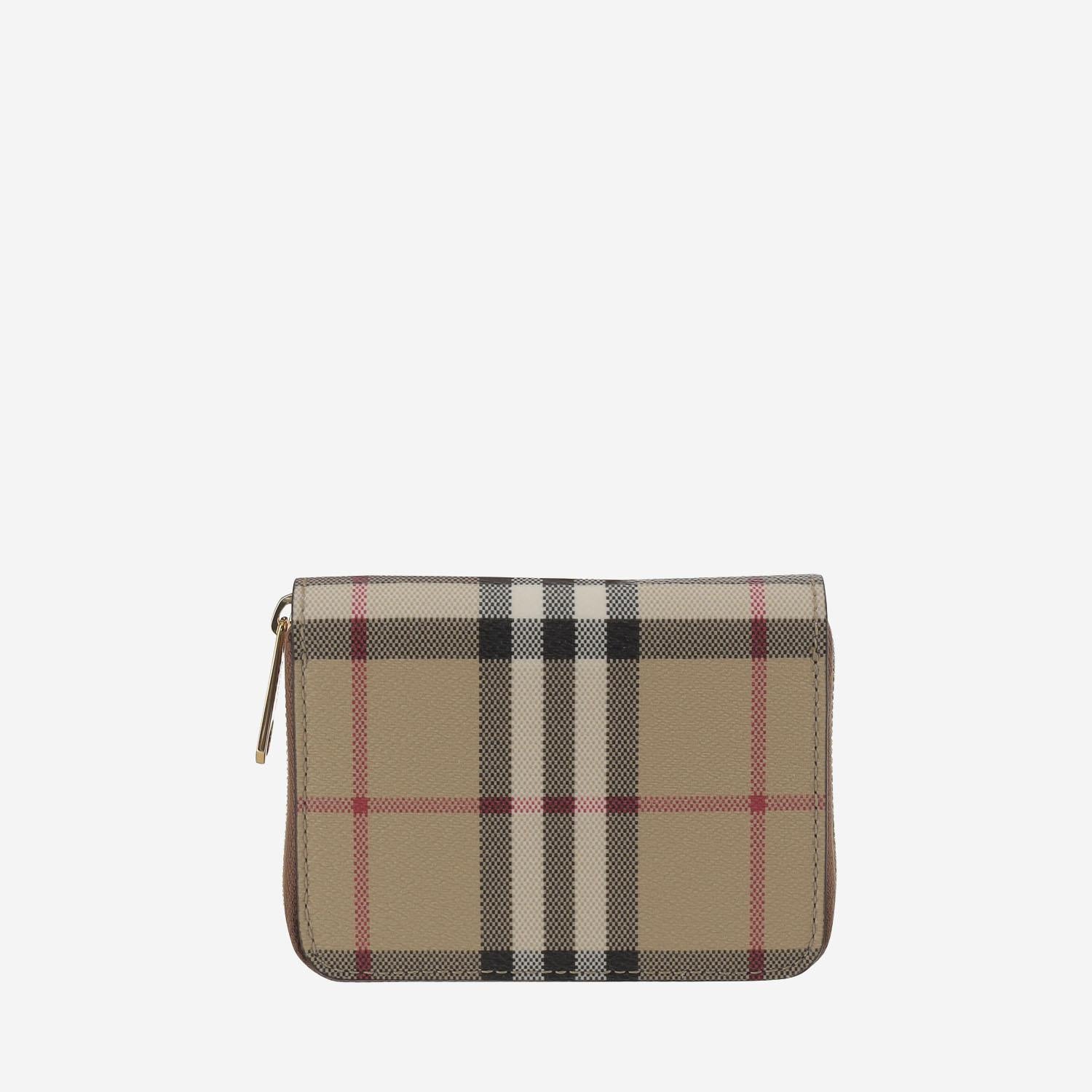 Portafoglio Check 8109810 VNTG CHK/BRIAR BROWN BURBERRY
