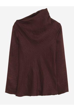 MAGLIA LUSTER IN RAYON AW25T2528W170 MERLOT LAUREN MANOOGIAN