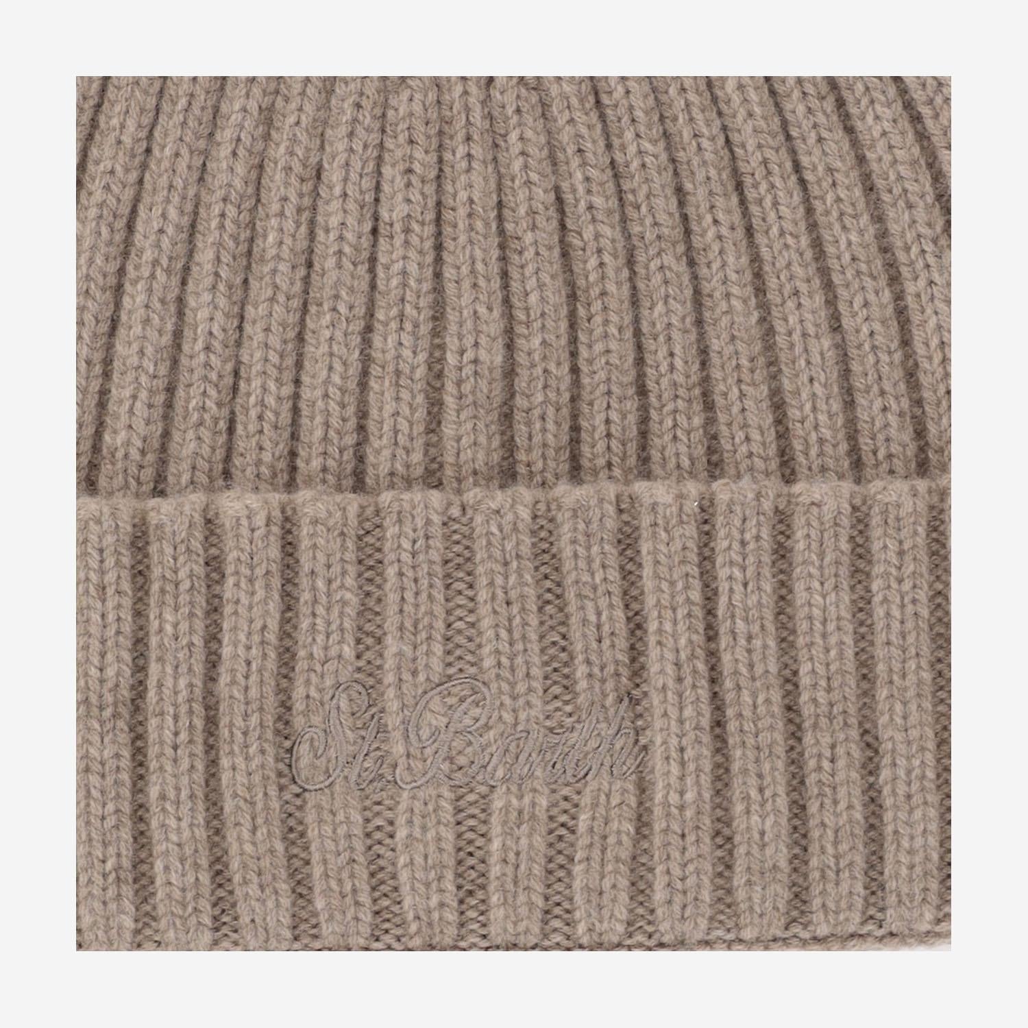 BEANIE IN LANA CON LOGO WENG027 00022I MC2 SAINT BARTH