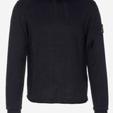 MAGLIONE CON CAPPUCCIO IN LANA MERINO PMG23 BLACK PREMIATA