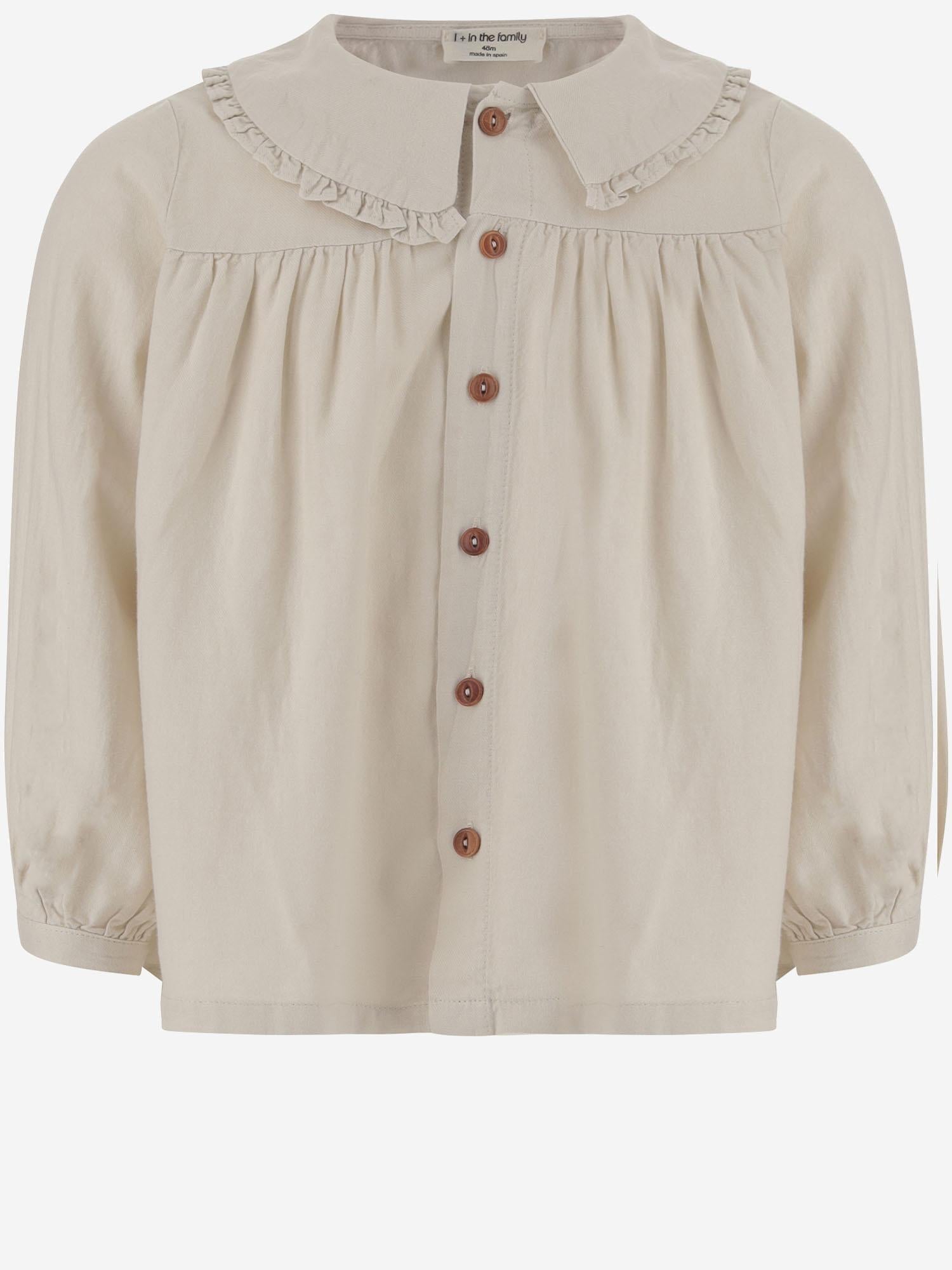 Abito in cotone e viscosa 25W198 RICE 1+ IN THE FAMILY KIDS