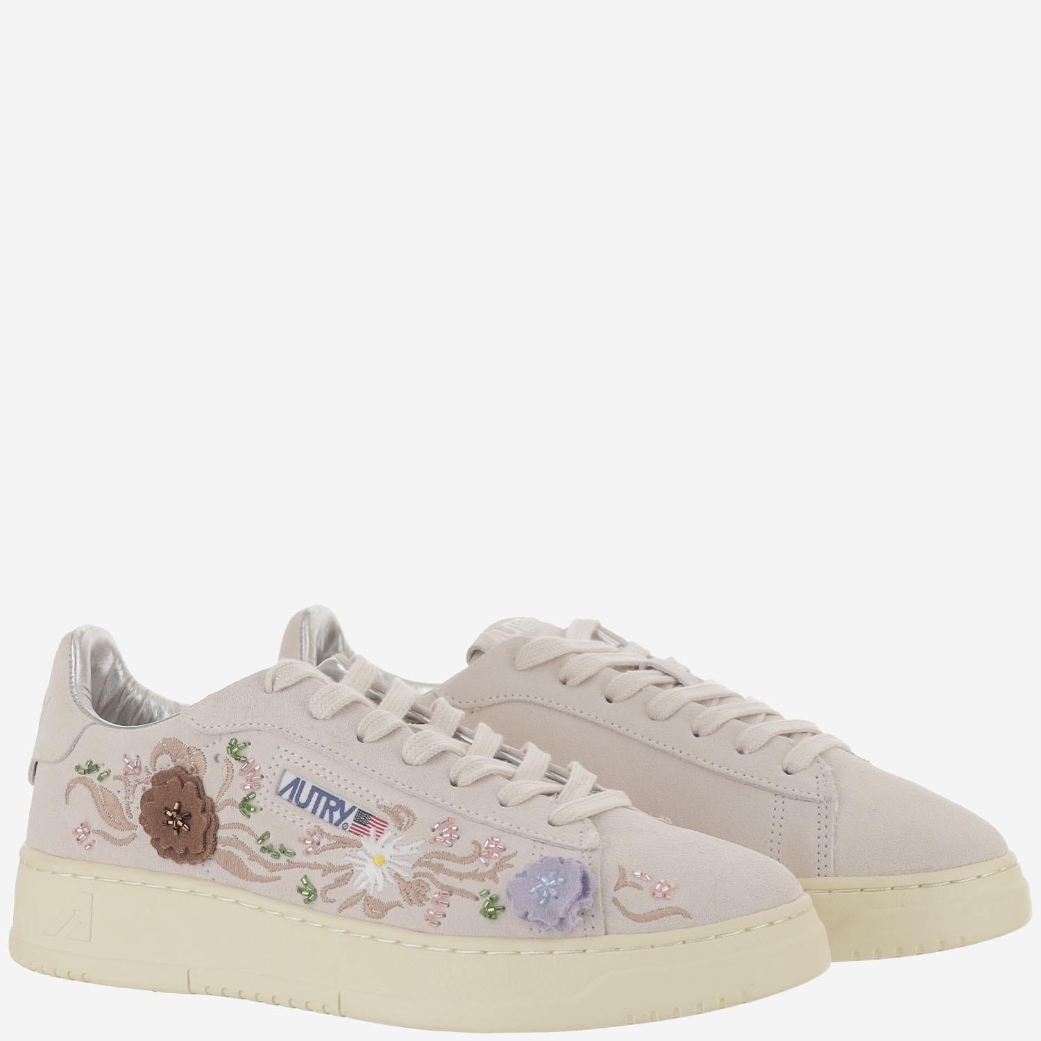 SNEAKERS DALLAS LOW WOM ADLWEY02 WHTBROWN AUTRY