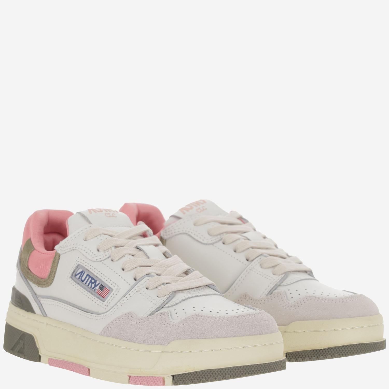 SNEAKERS CLC LOW IN SUEDE E MESH ROLWMC03 MULTISUECOLWHTGERANIUM AUTRY