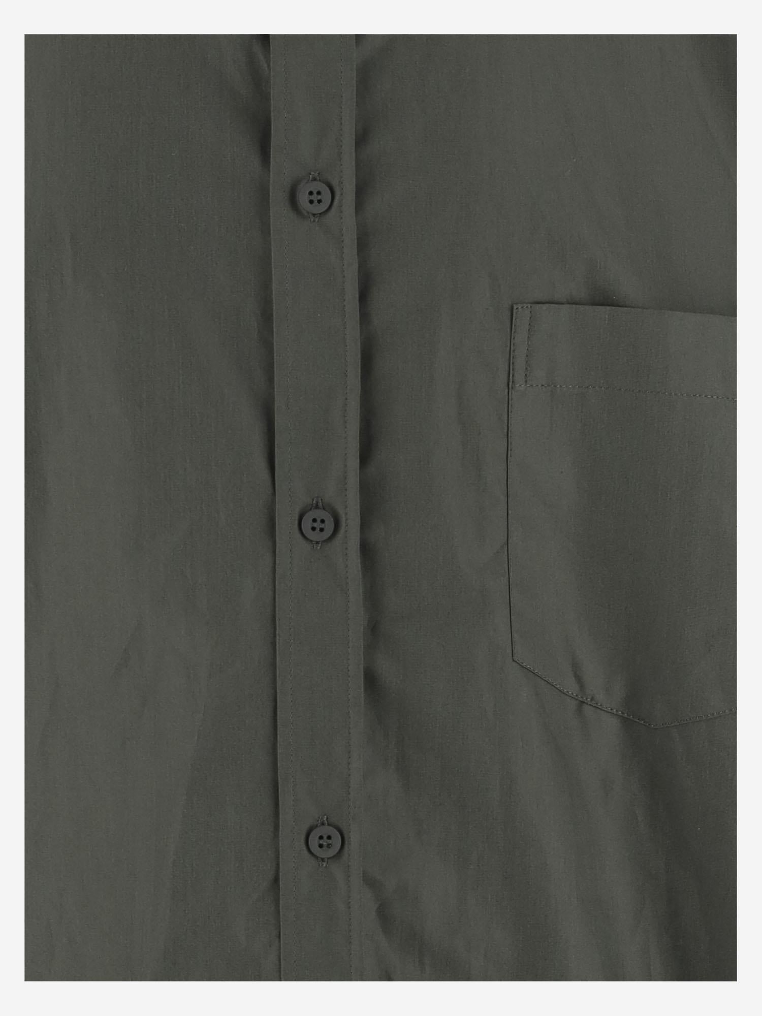 CAMICIA IN COTONE CON LOGO 738760 TNM602762 BALENCIAGA