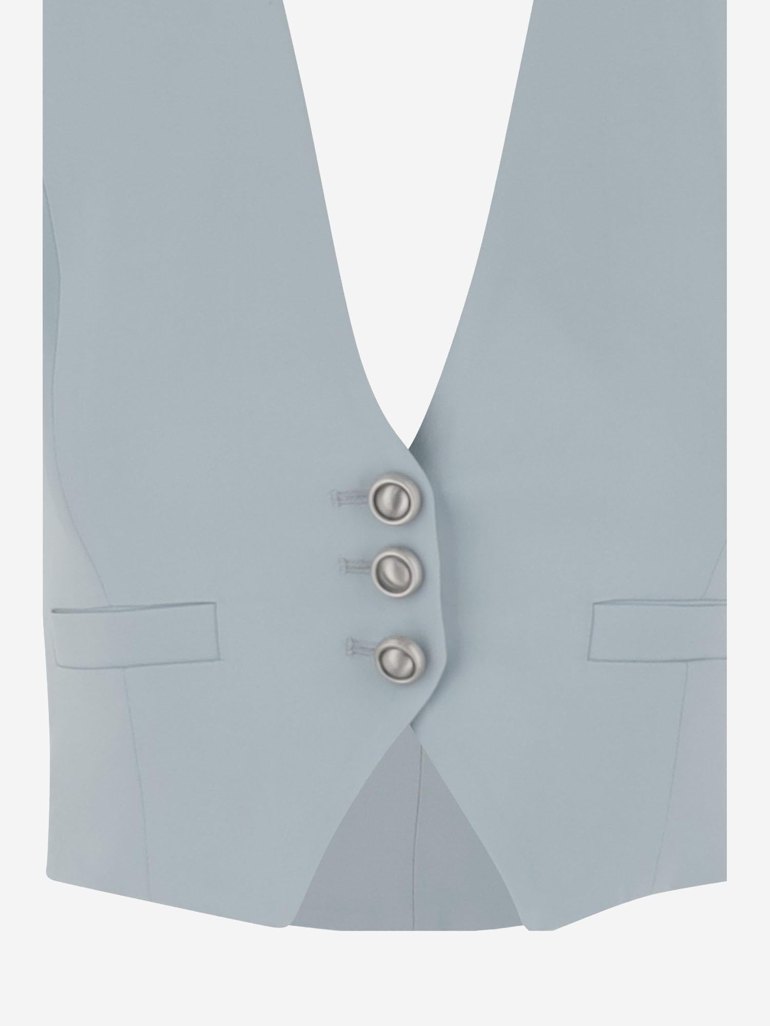 GILET Sartoriale in viscosa 104931 A213E28 PINKO