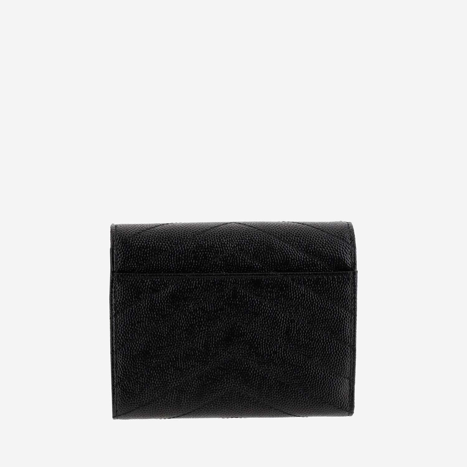 PORTAFOGLIO TRI-FOLD CASSANDRE IN PELLE 403943 BOW011000 SAINT LAURENT