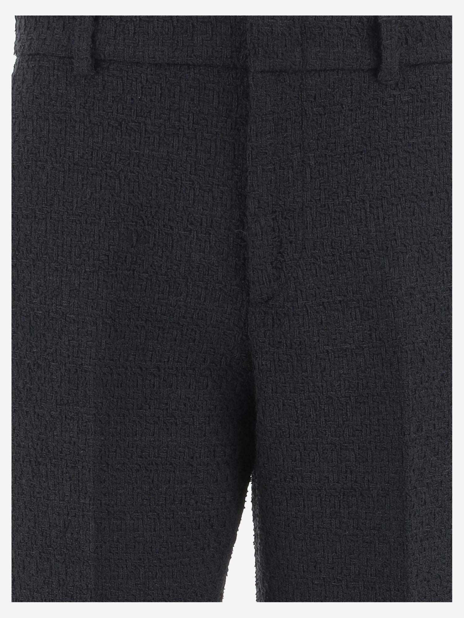 PANTALONI IN MISTO LANA 837421 Z7ATM1000 GUCCI