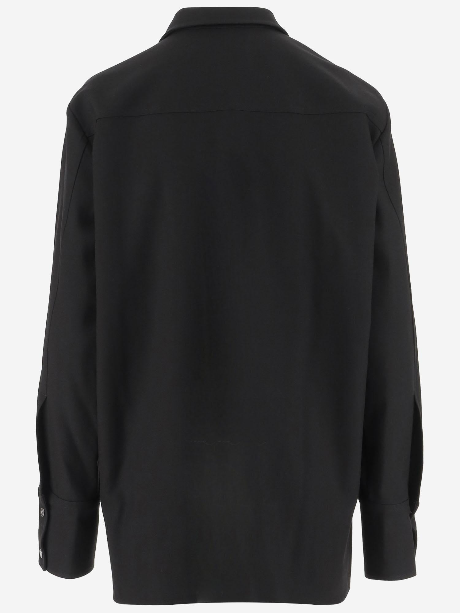 CAMICIA DOPPIOPETTO IN LANA J03DL0211 J40291001 JIL SANDER