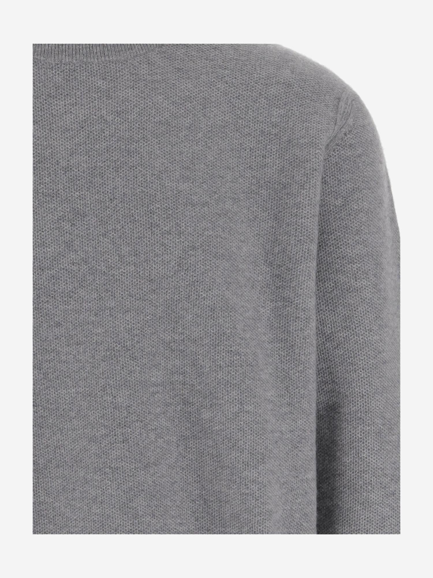 MAGLIONE IN CASHMERE U110WS SLATE OLIVER LATTUGHI