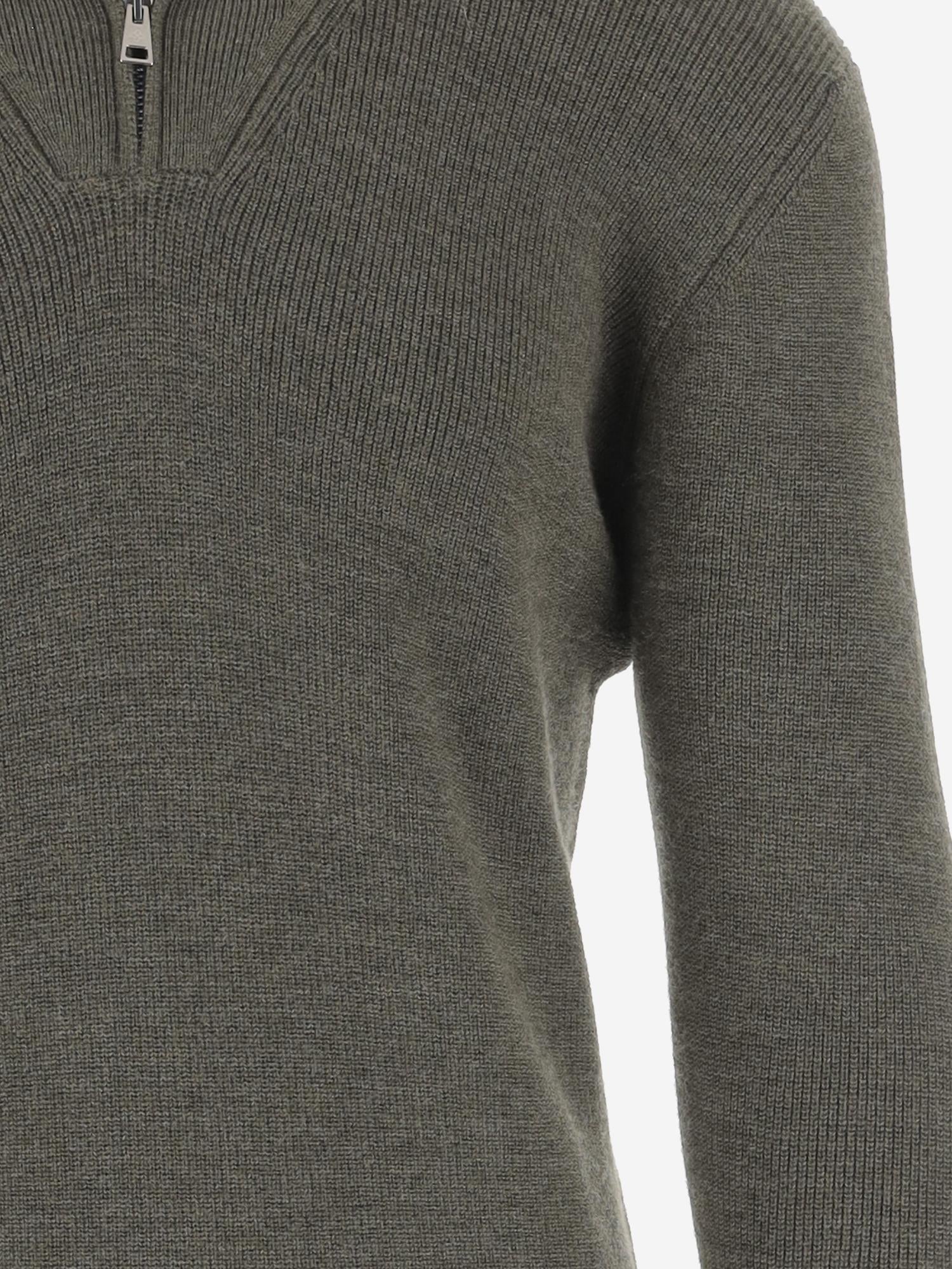 MAGLIONE LINTON IN LANA LINTON PWI2501VERDE TAGLIATORE