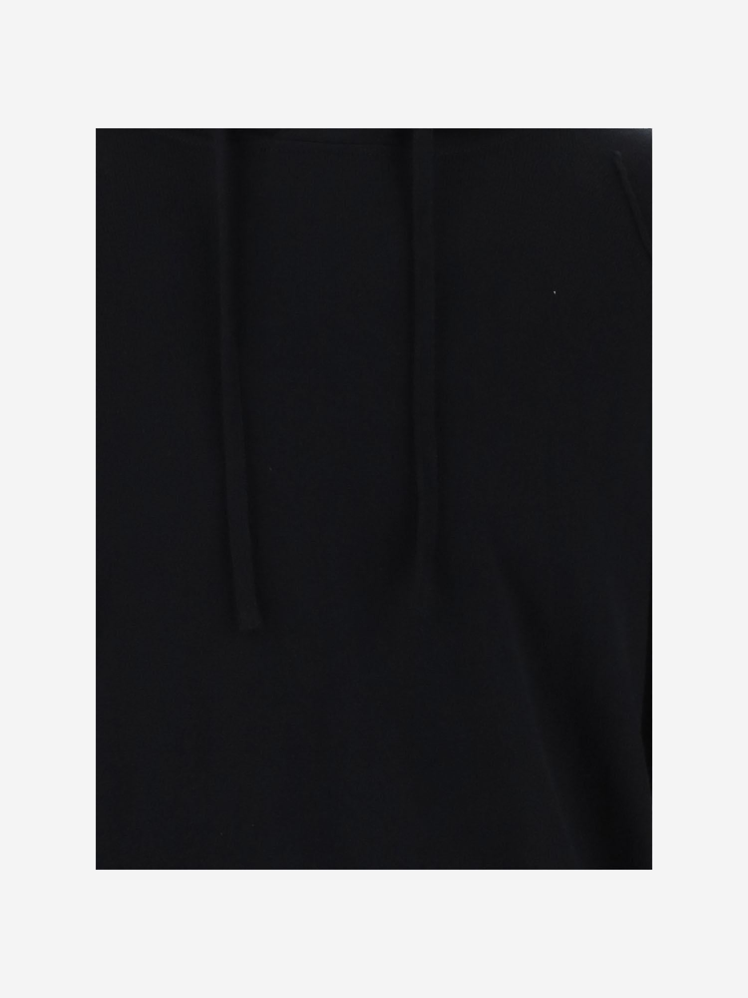 FELPA SEA ISLAND IN COTONE CON LOGO 18CMKN074A004037A 888 CP COMPANY