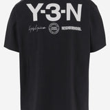 T-SHIRT ADIDAS Y-3 X NEIGHBORHOOD X DAINESE IN COTONE JW6998 BLACK ADIDAS Y3 X NBDH X DAINESE
