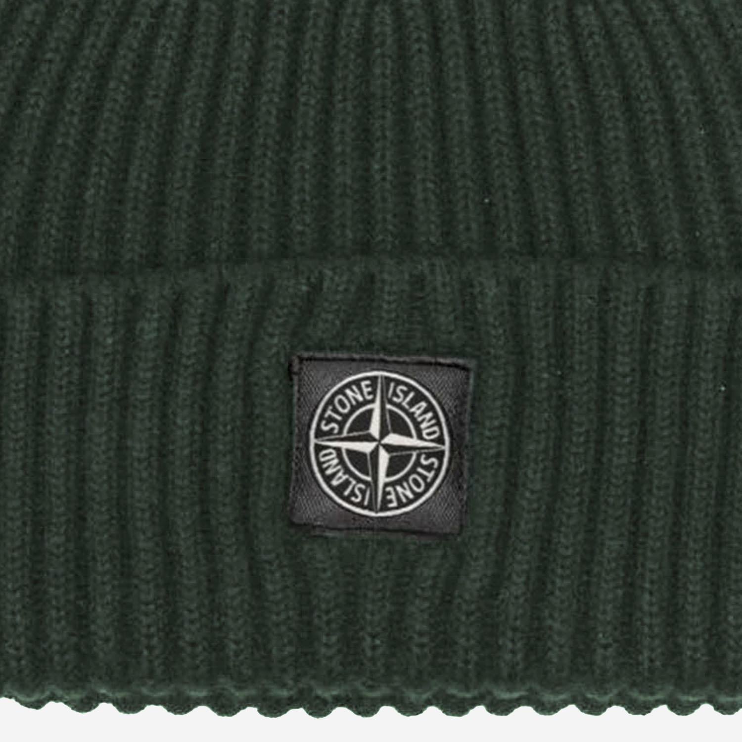 BEANIE IN MISTO LANA CON LOGO N100007 S0C03V0054 STONE ISLAND KIDS