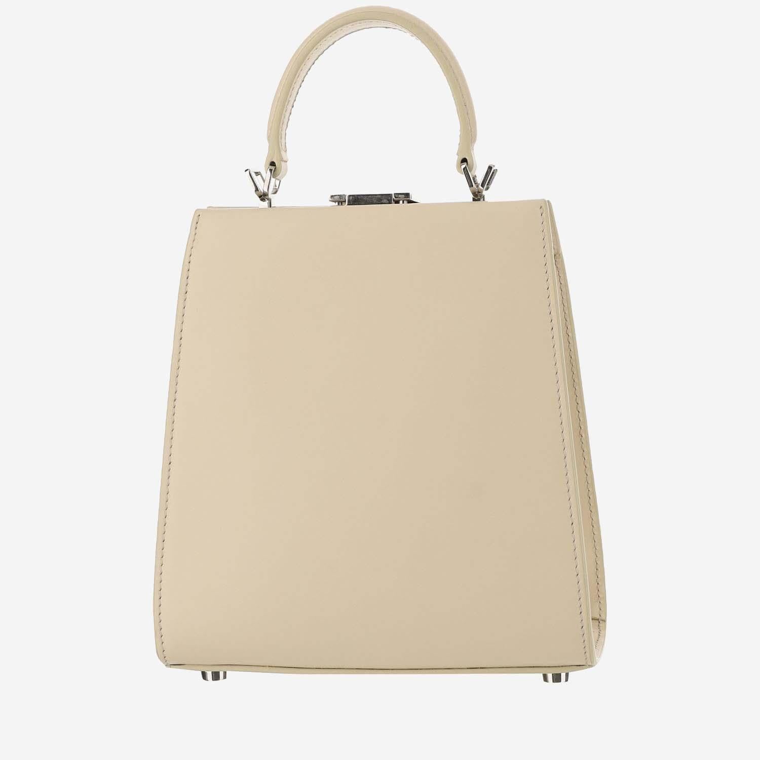 BORSA A MANO ANNA MINI IN PELLE<BR/> ARMTMBA03 LE02012 ARMARIUM