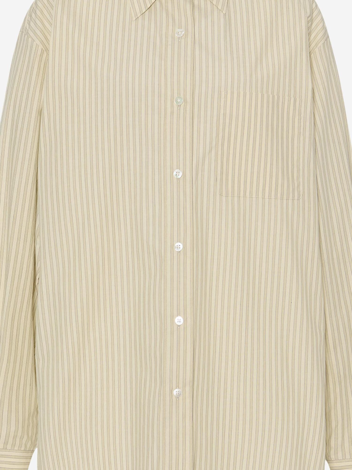 CAMICIA A RIGHE IN COTONE 8740W3585 SGH THE ROW