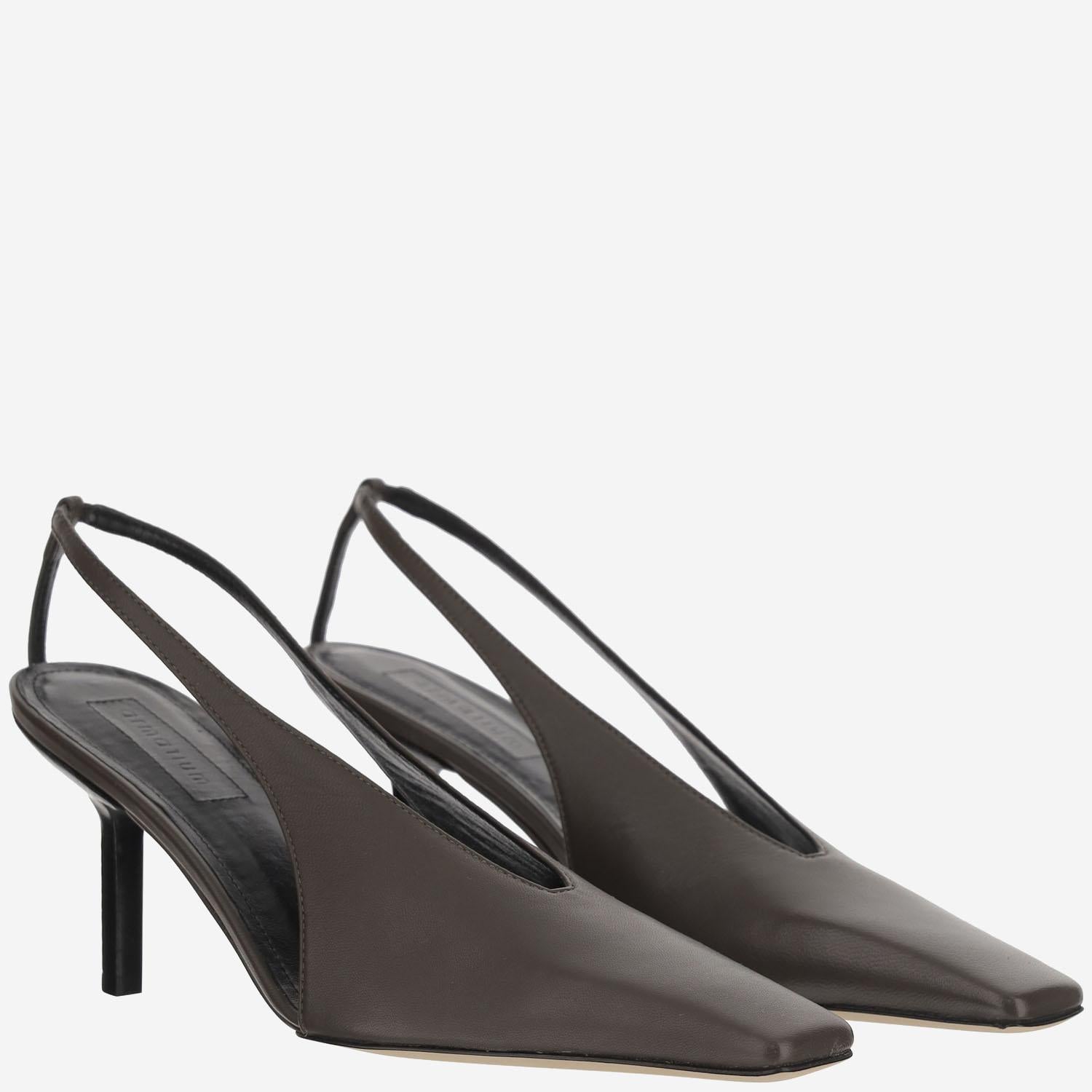 SLINGBACK EVELINA IN PELLE ARMTMSC03 NA01015 ARMARIUM