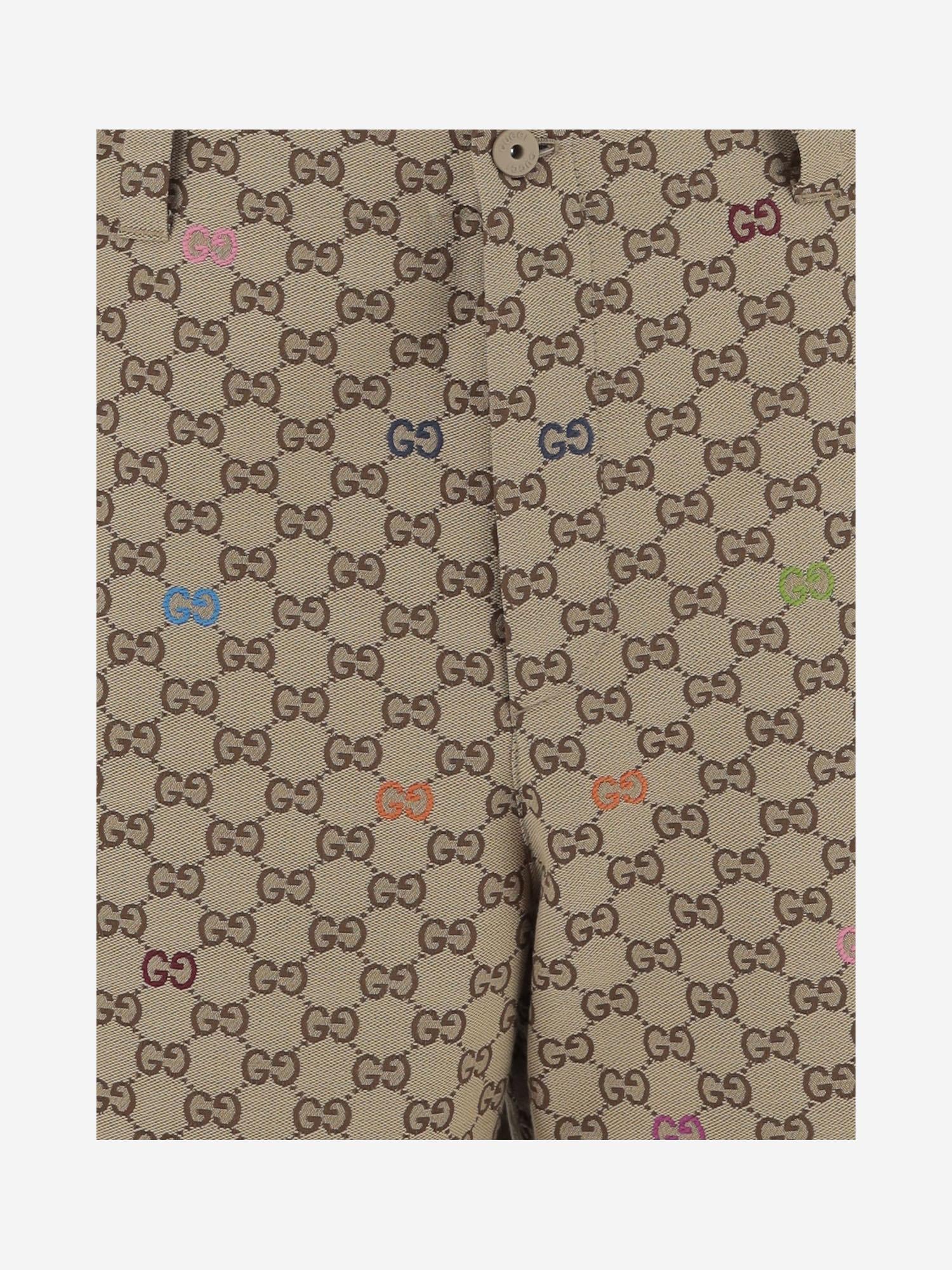 PANTALONI CORTI IN MISTO COTONE 814728 ZAS812137 GUCCI