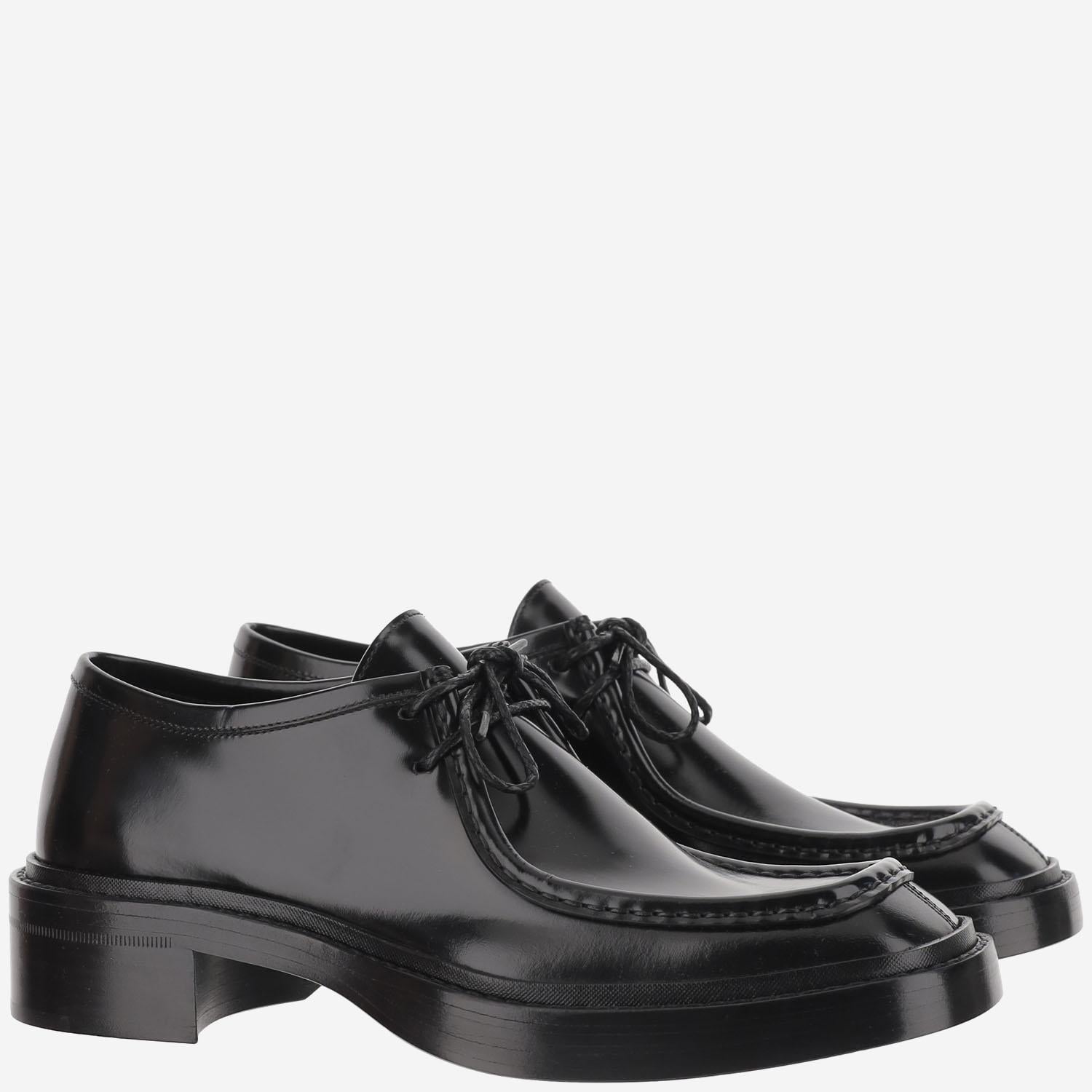 MOCASSINI HARVEY IN PELLE LUCIDA 845067 AAEHH1000 SAINT LAURENT