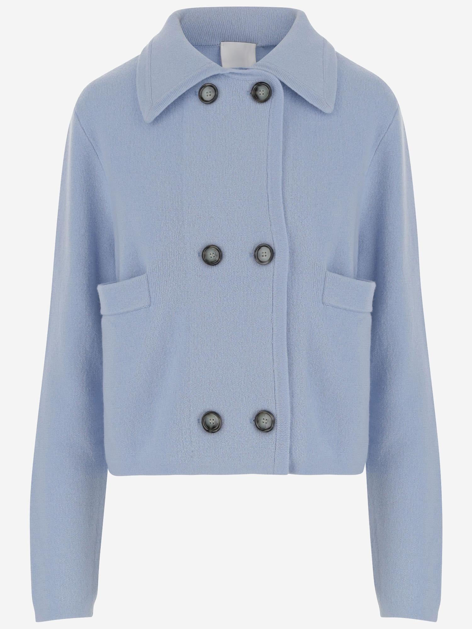 GIACCA IN LANA E CASHMERE 25517601 11 ALLUDE