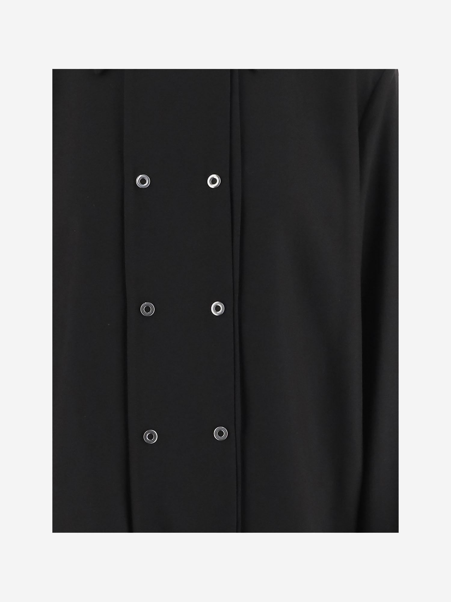 CAMICIA DOPPIOPETTO IN LANA J03DL0211 J40291001 JIL SANDER