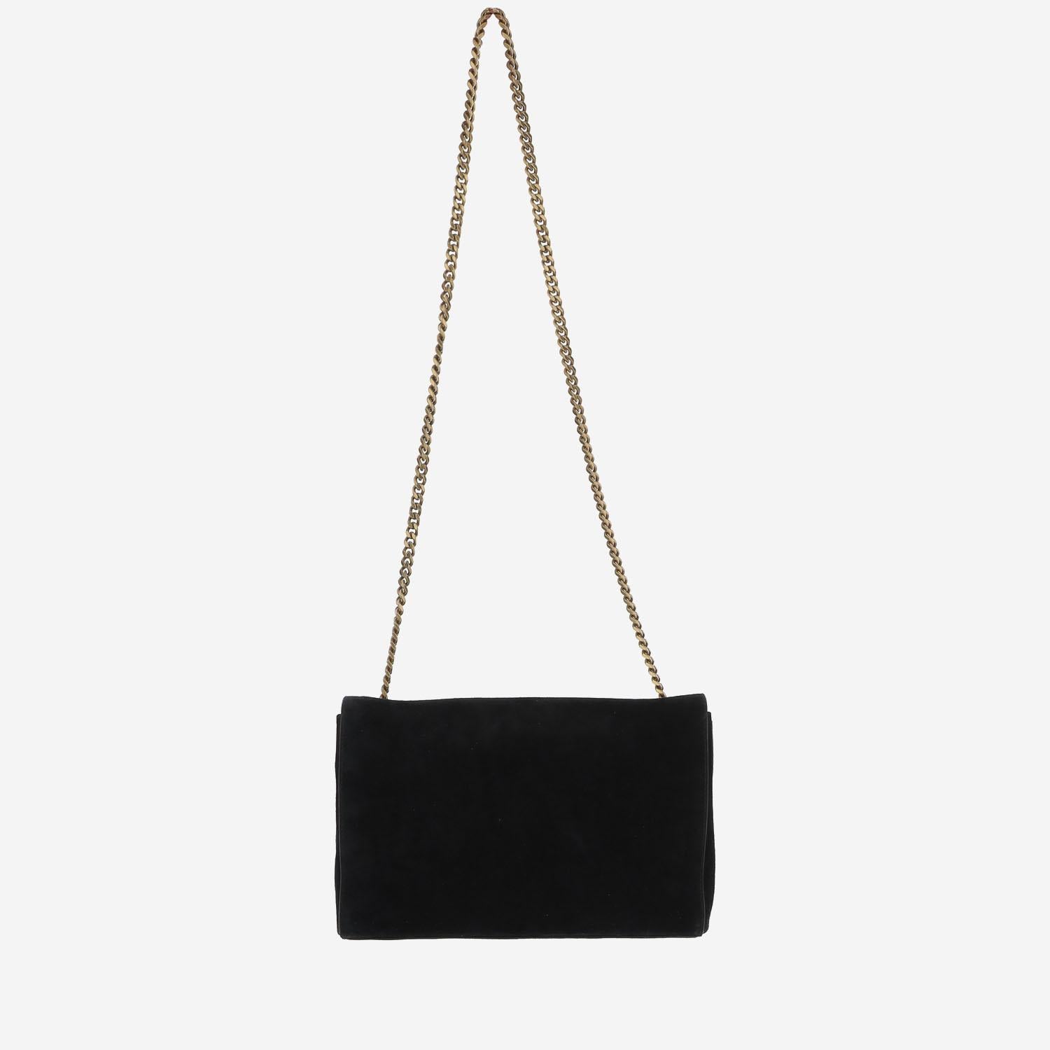 BORSA KATE MEDIA REVERSIBILE IN SUÈDE 553804 0UD7W1000 SAINT LAURENT