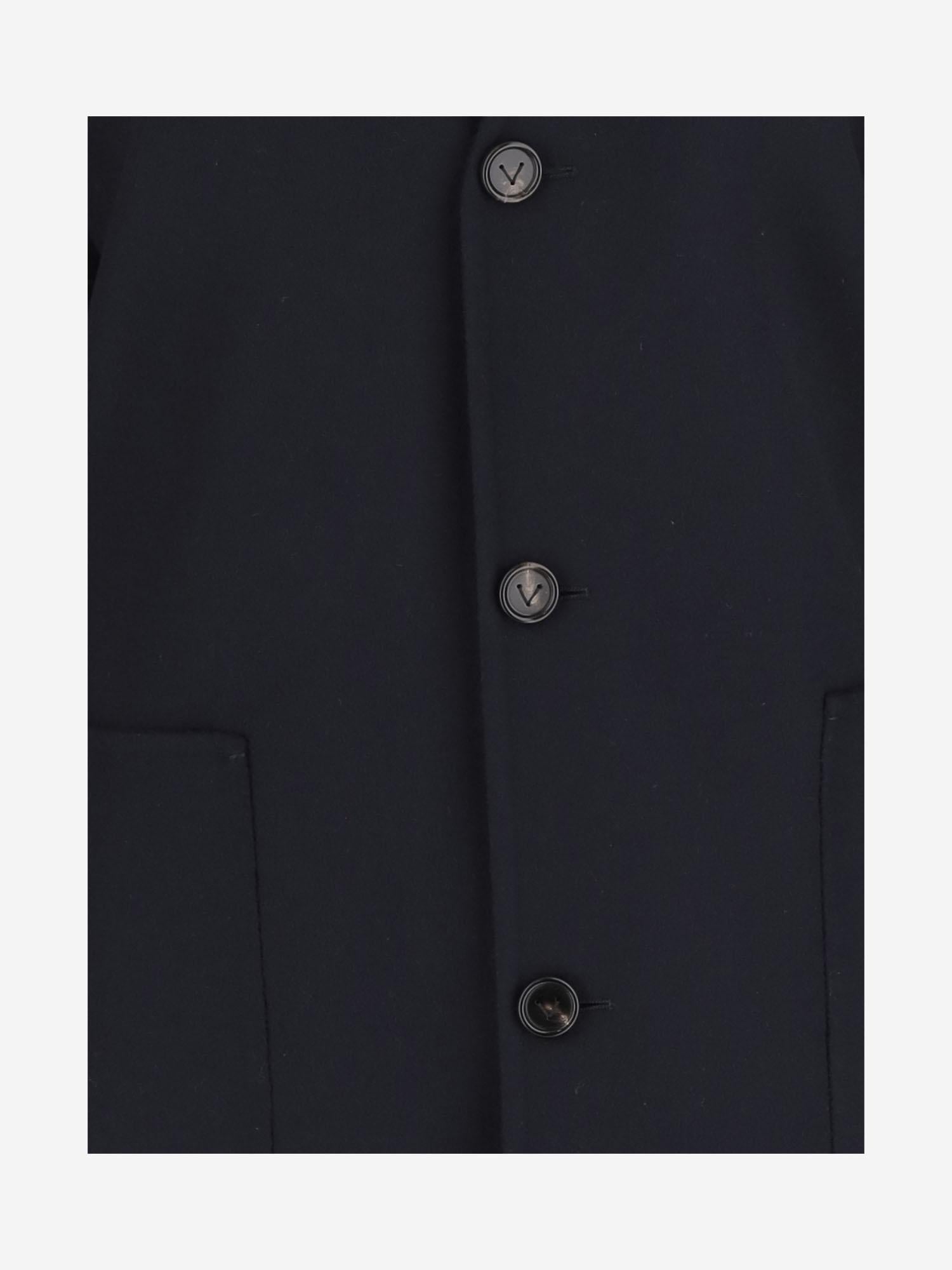 CARDIGAN IN LANA CON BOTTONI 836337 V3OO04121 BOTTEGA VENETA