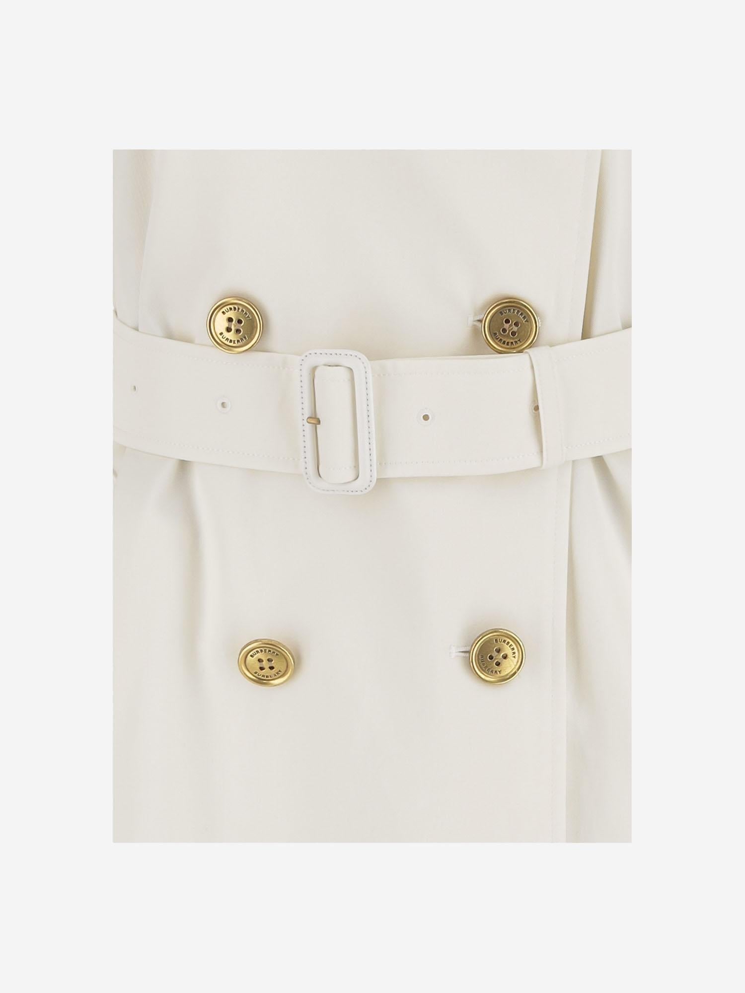 Cappotto doppiopetto in cotone 8111149 COTTON BURBERRY