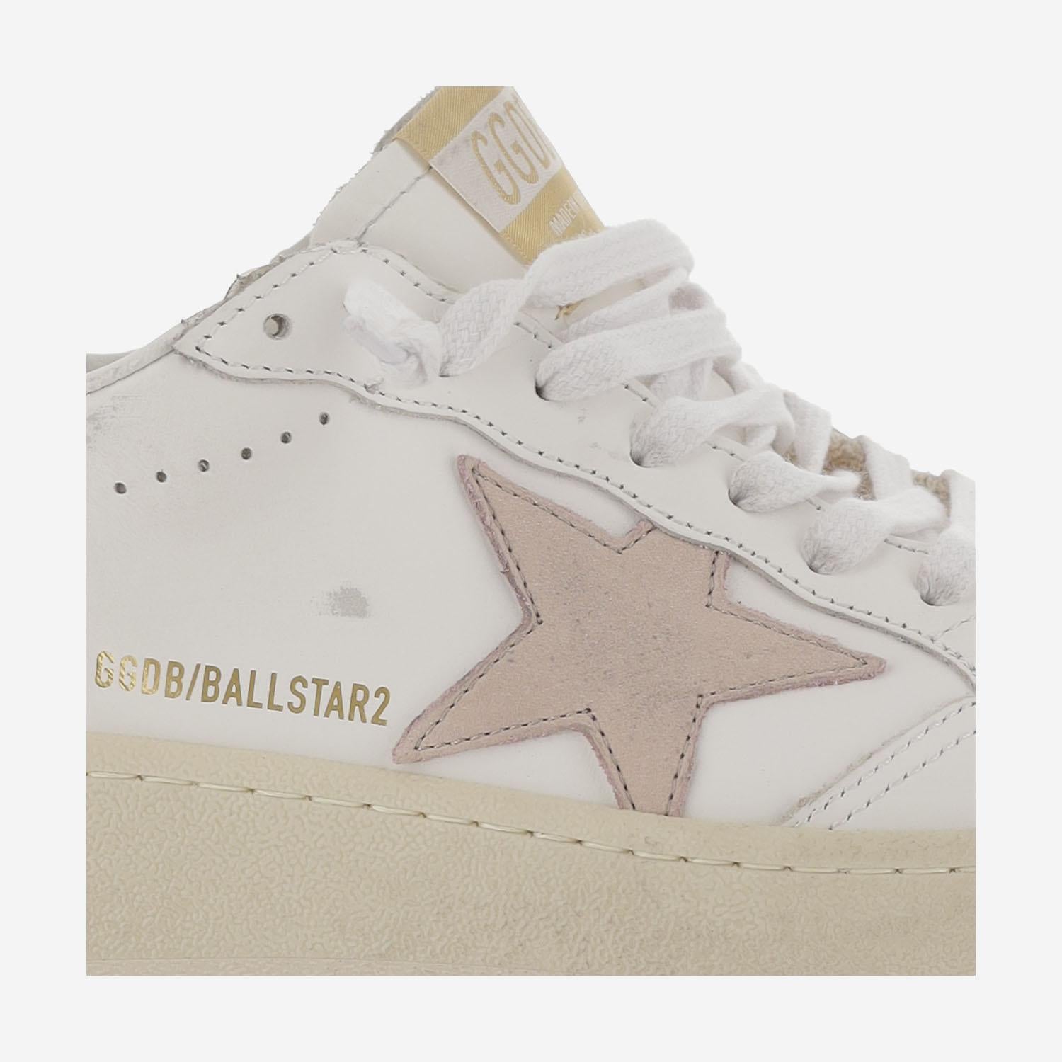 SNEAKERS BALL STAR IN PELLE GWF00804 F00696510310 GOLDEN GOOSE