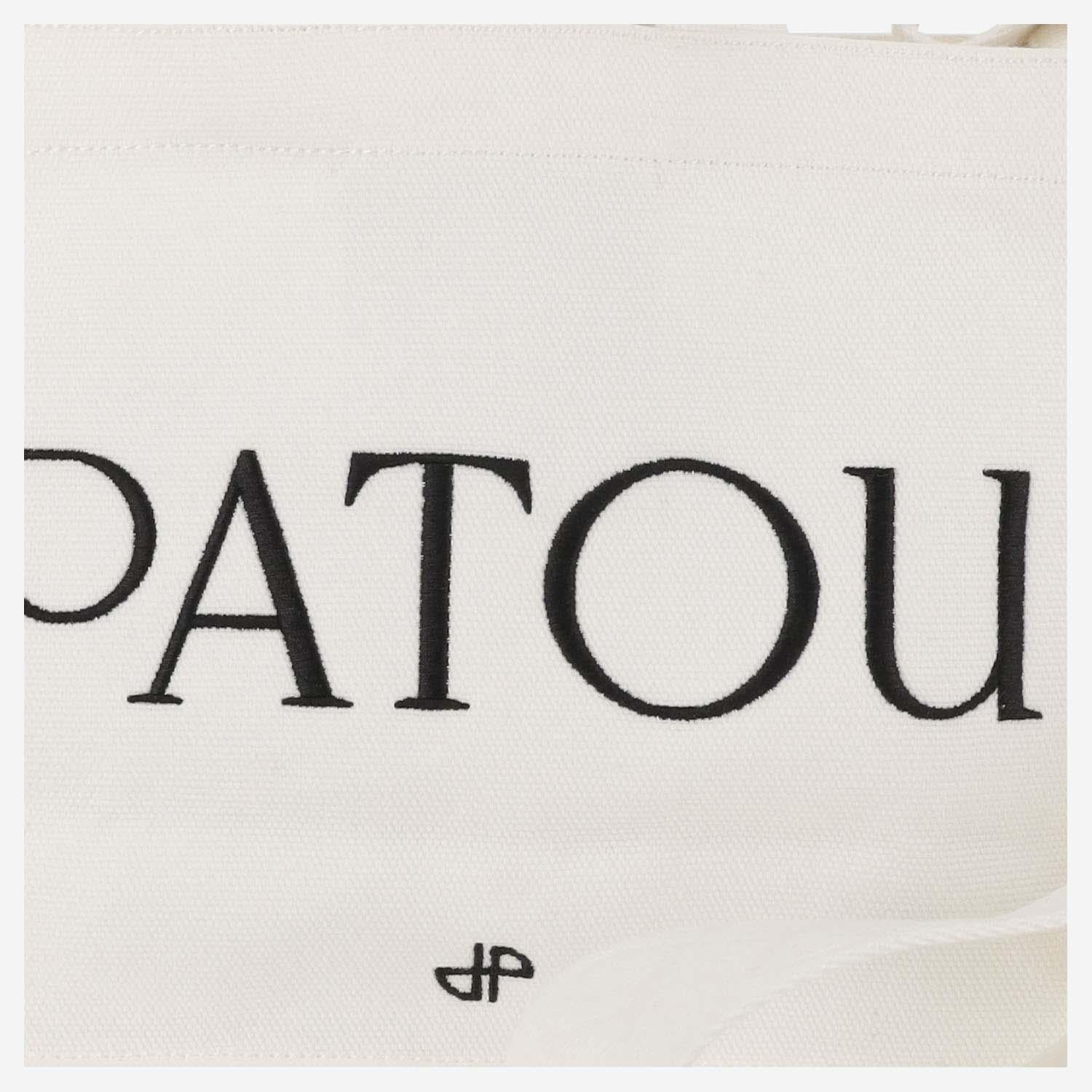 BORSA TOTE PATOU IN COTONE AC0440076 001W PATOU