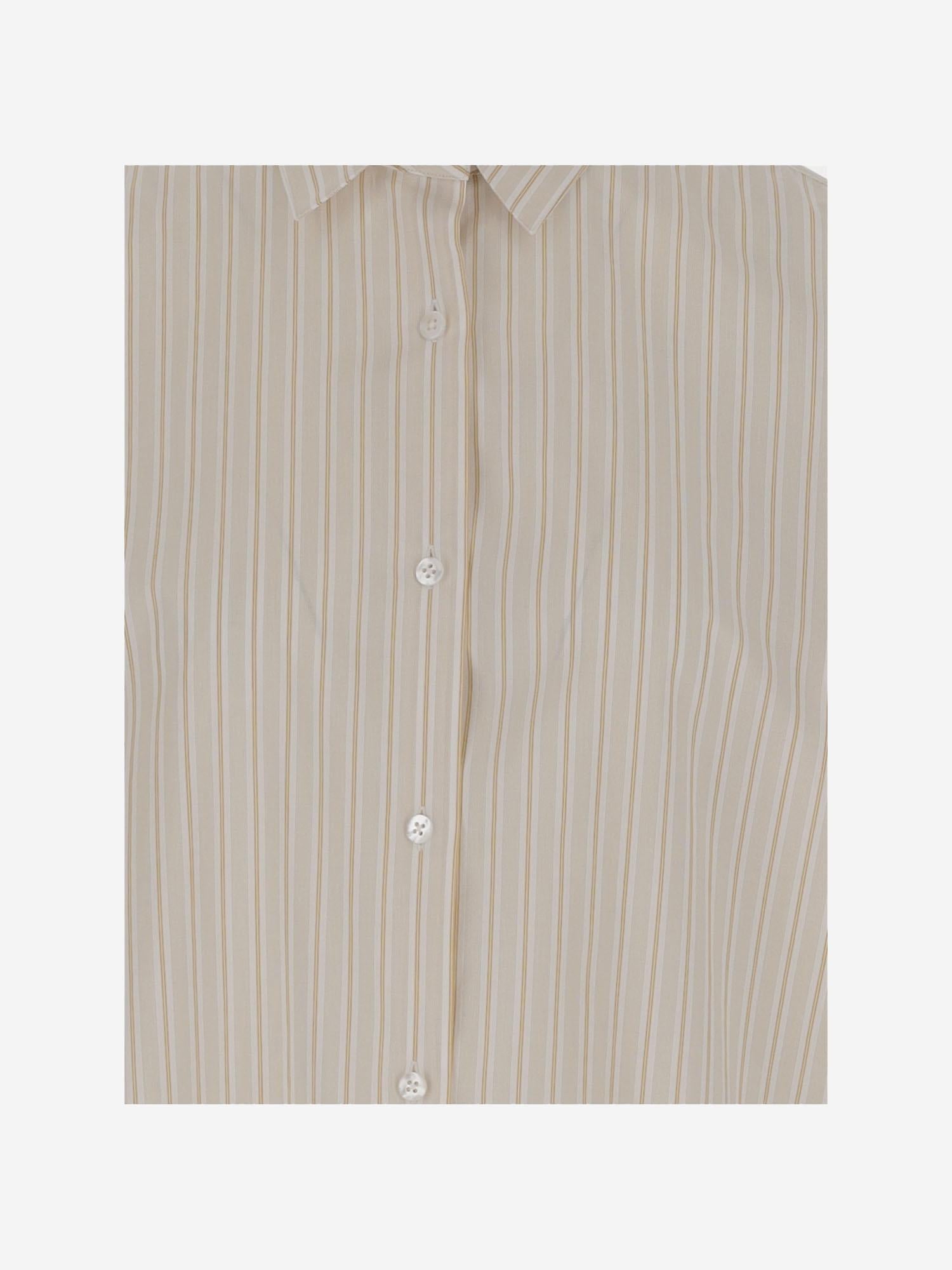 CAMICIA A RIGHE IN COTONE 8629W3584 BOA THE ROW