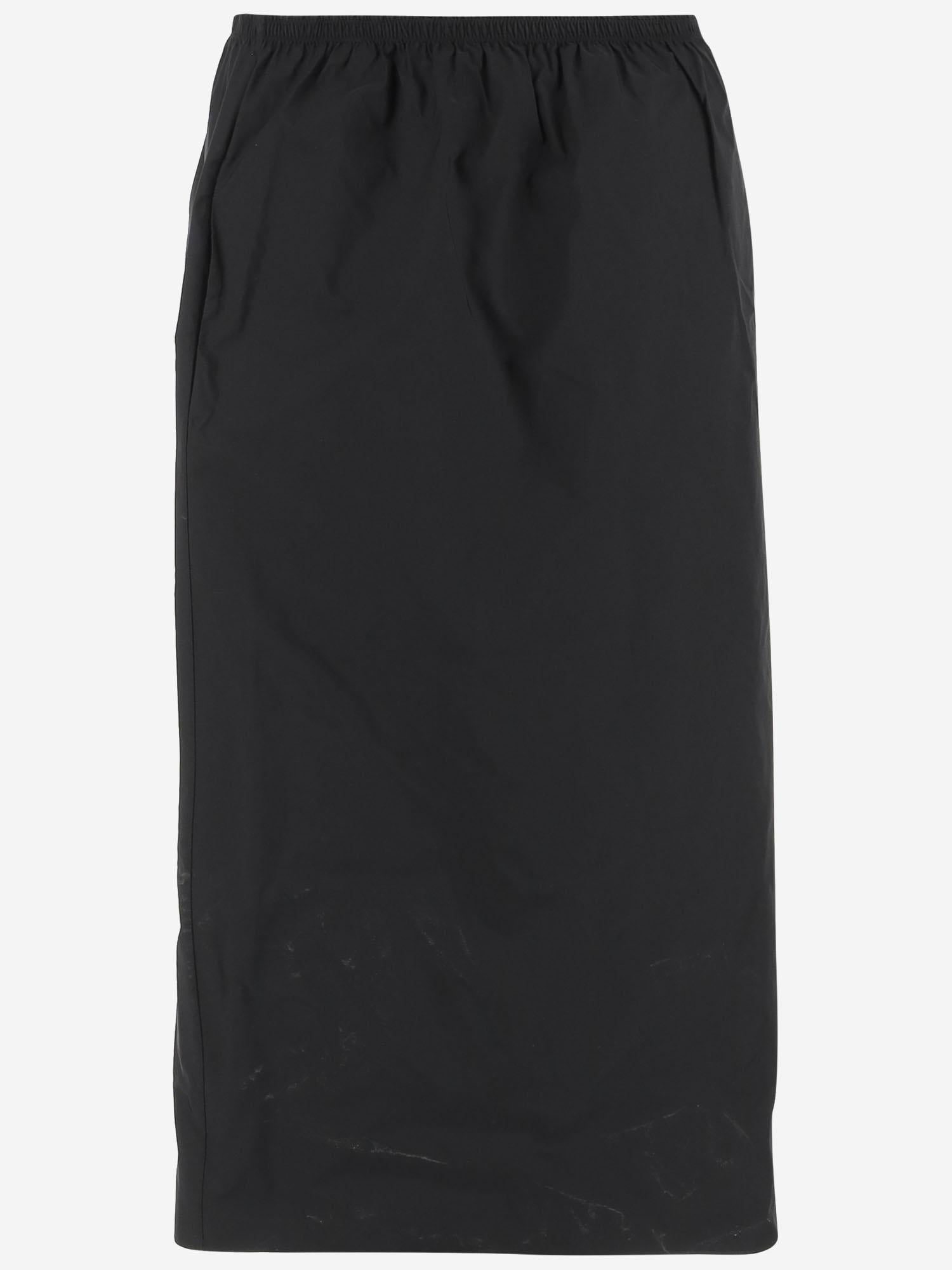 GONNA IN MISTO SETA 6252K21111 DEEPBLACK CARVEN