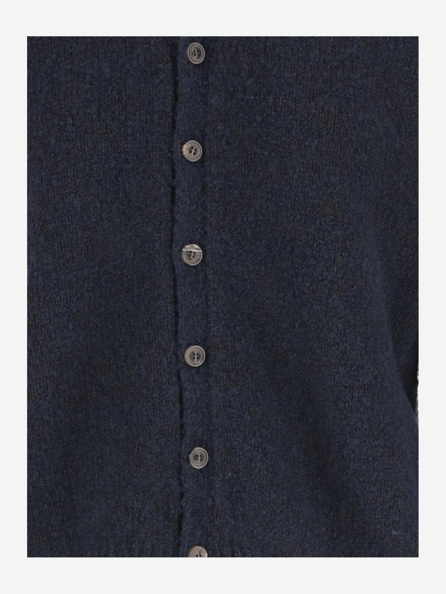 CARDIGAN IN MISTO LANA S51HP0023 M13154002F MAISON MARGIELA