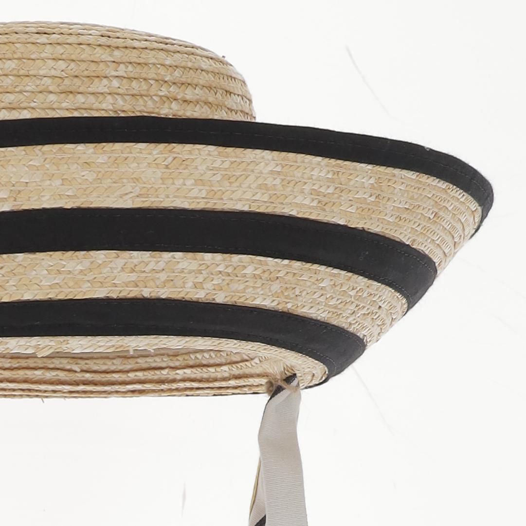 CAPPELLO ASIMMETRICO IN RAFIA ASIMETRICORAYASNEGRA NATURAL ALEXIA ALVAREZ DE TOLEDO