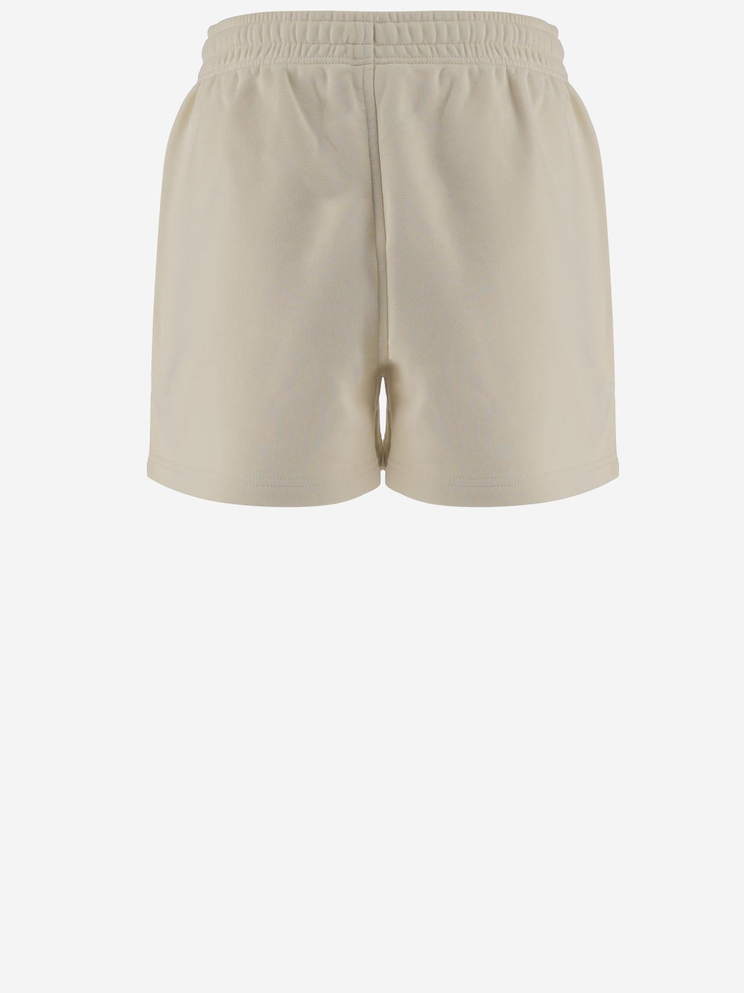 PANTALONI CORTI DA JOGGING CON LOGO MW01113KM0325 0134 MAISON KITSUNE