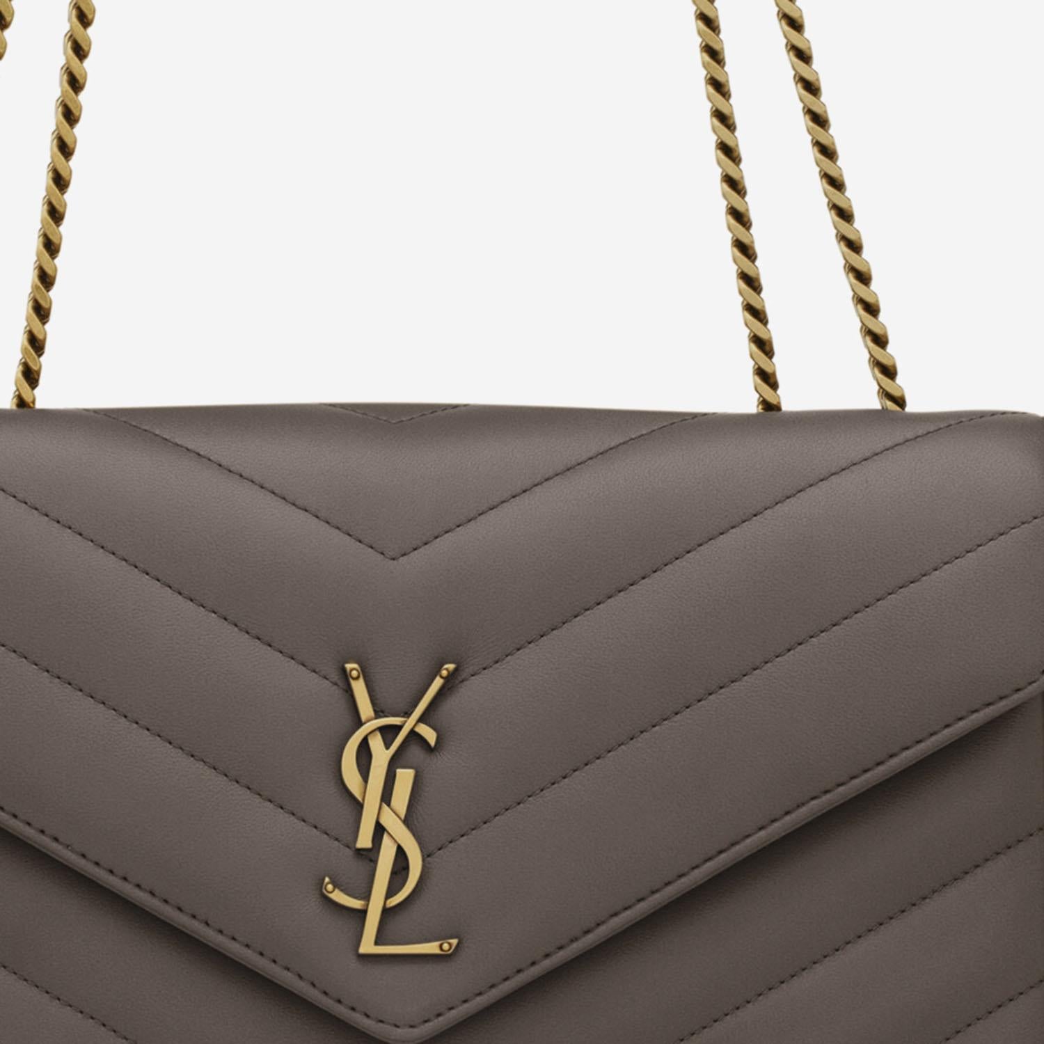 BORSA LOULOU MEDIA 801439 AAEAX1997 SAINT LAURENT