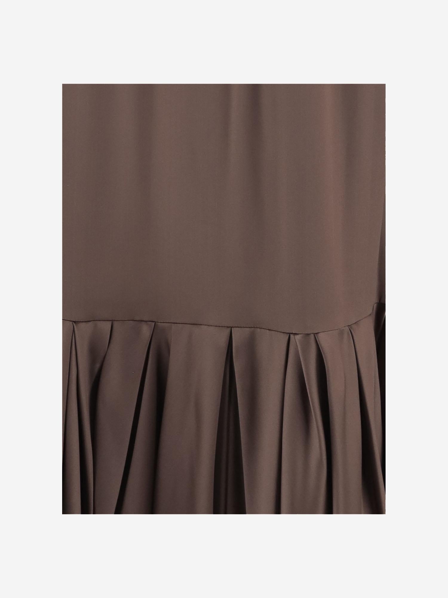 Gonna lunga in seta stretch 010861 2032703 DRIES VAN NOTEN