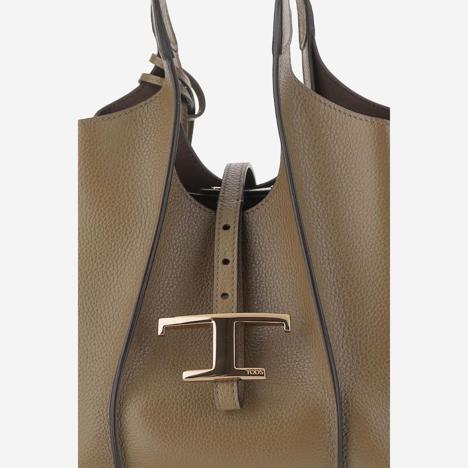 Borsa Shopping T Timeless in Pelle XBWTSBA9100XSO S411 TODS