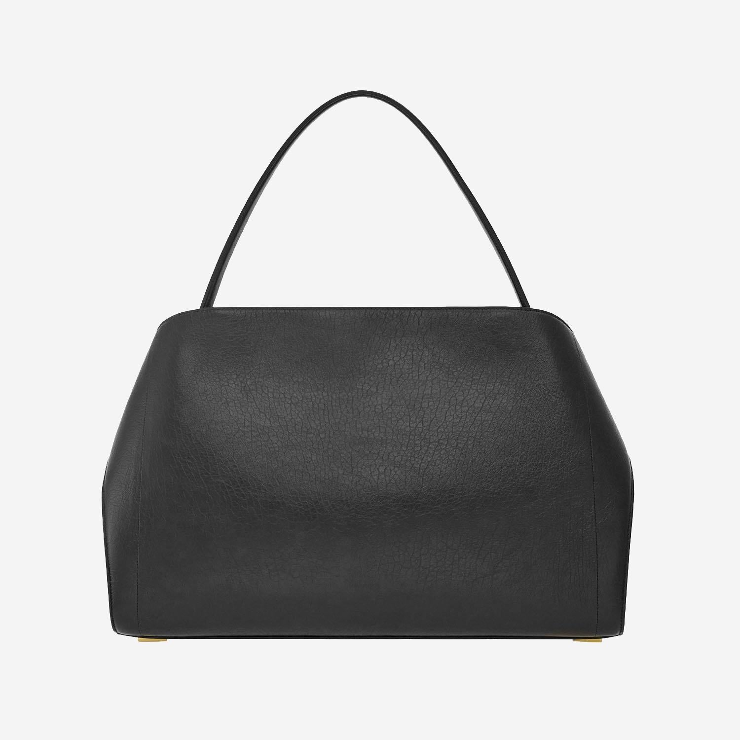 BORSA A SPALLA HUG SOFT 219816 007NEROBORGOGNA SALVATORE FERRAGAMO