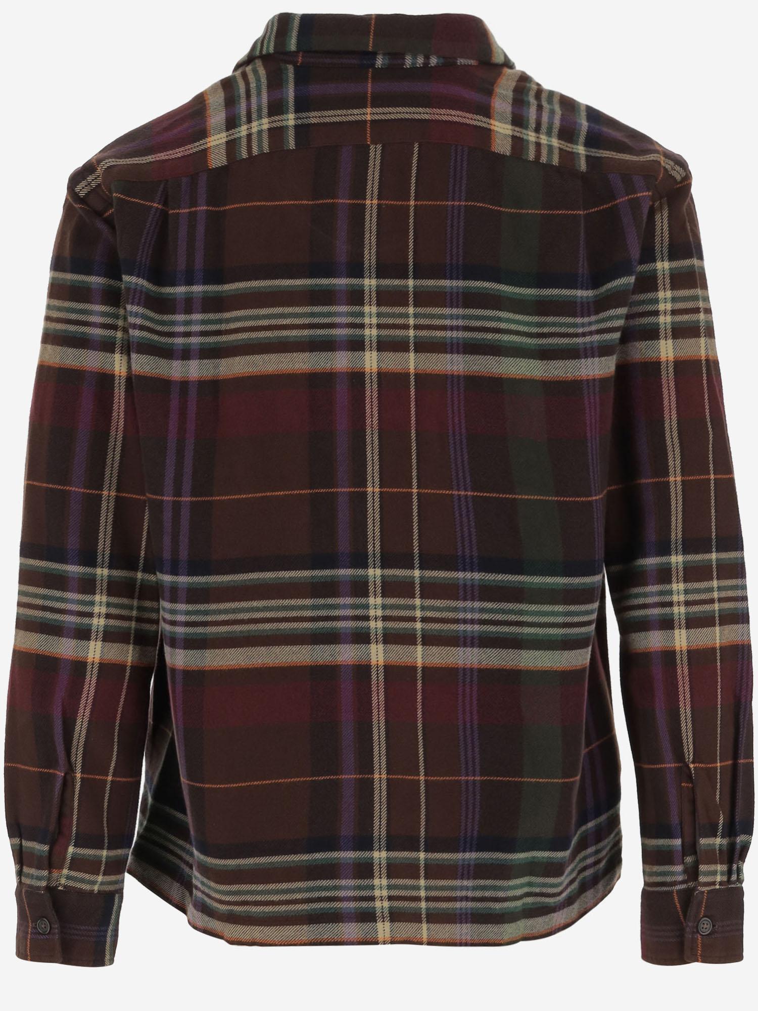 CAMICIA IN COTONE CON MOTIVO CHECK 710978956 002 POLO RALPH LAUREN