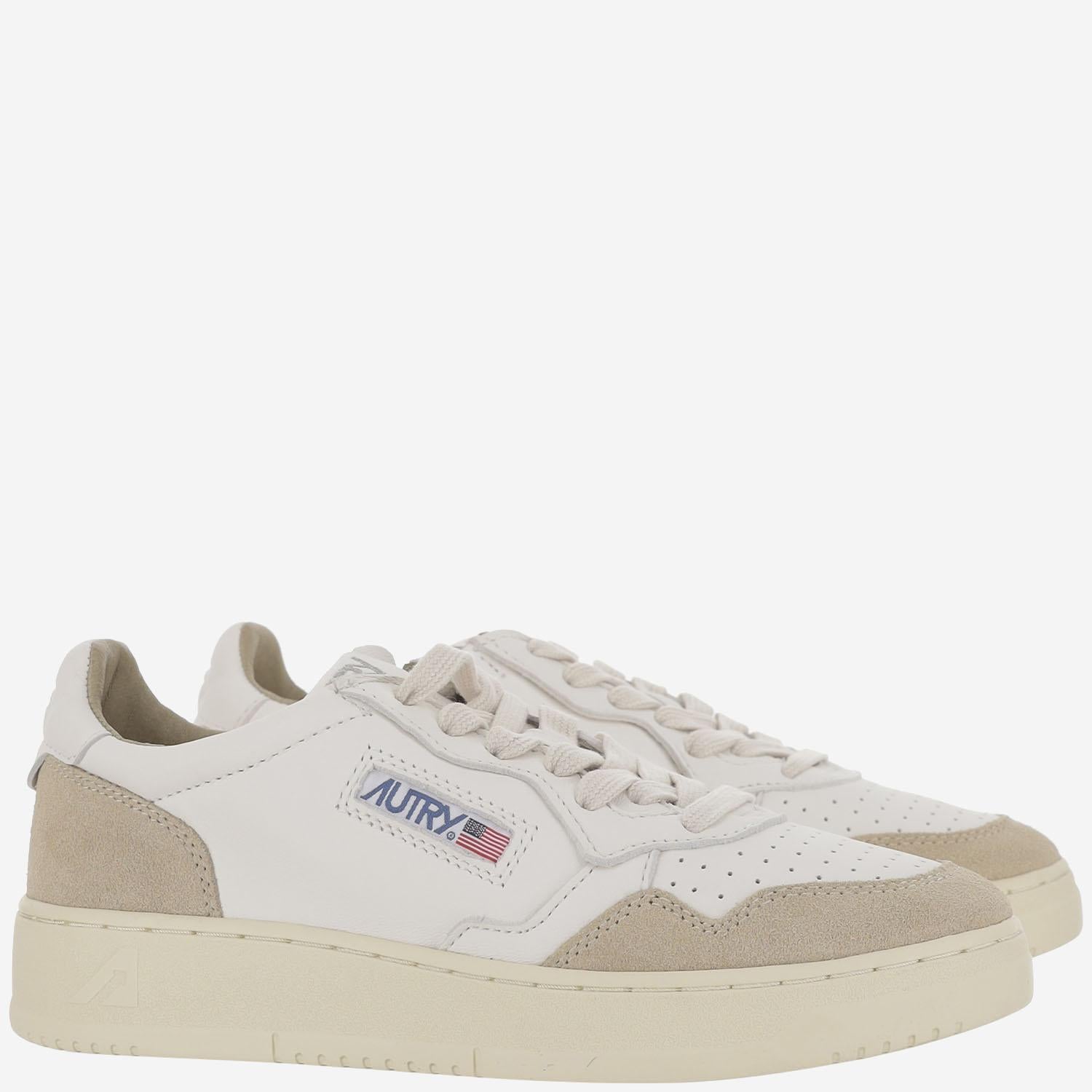 SNEAKERS LOW MEDALIST AULWGS44 WHTSPONGE AUTRY
